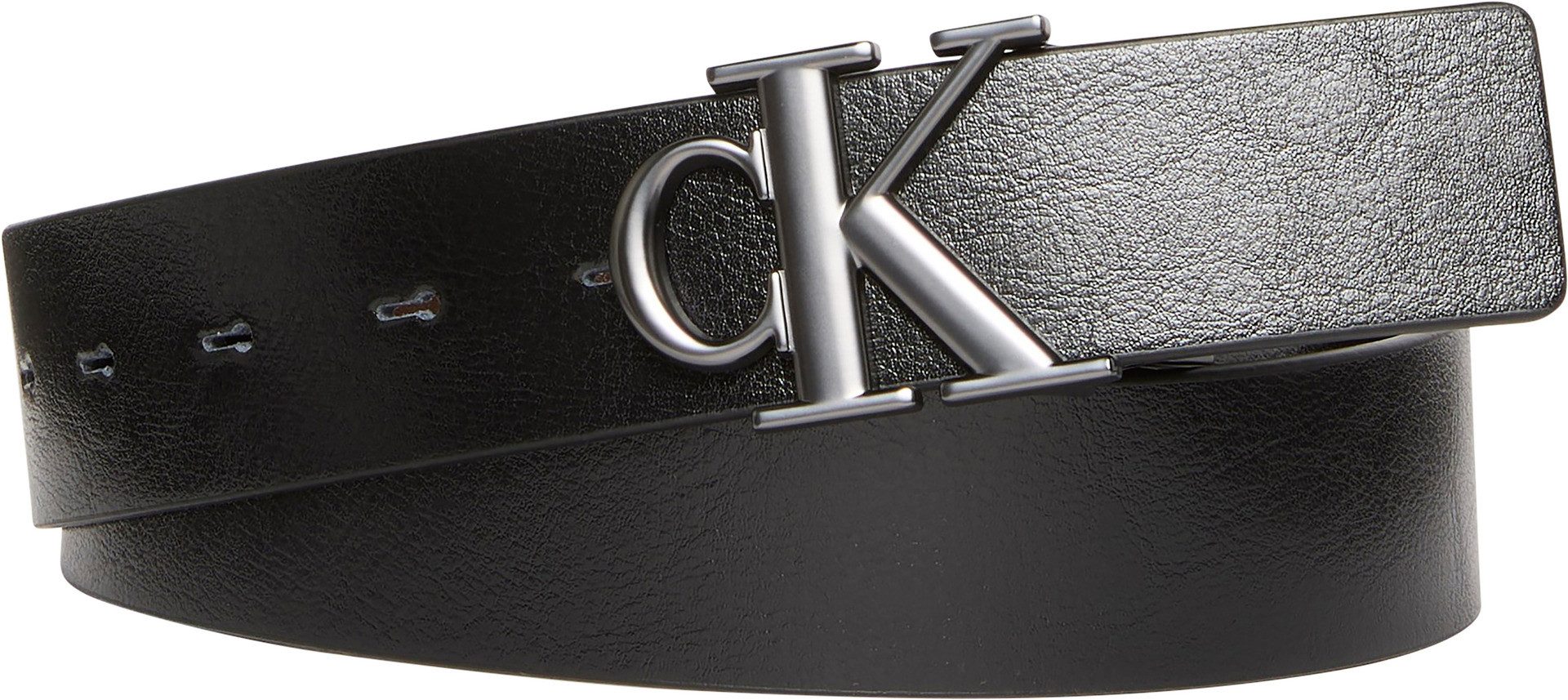 Calvin Klein Jeans Ledergürtel MNGRM PLQ BCKL 35MM
