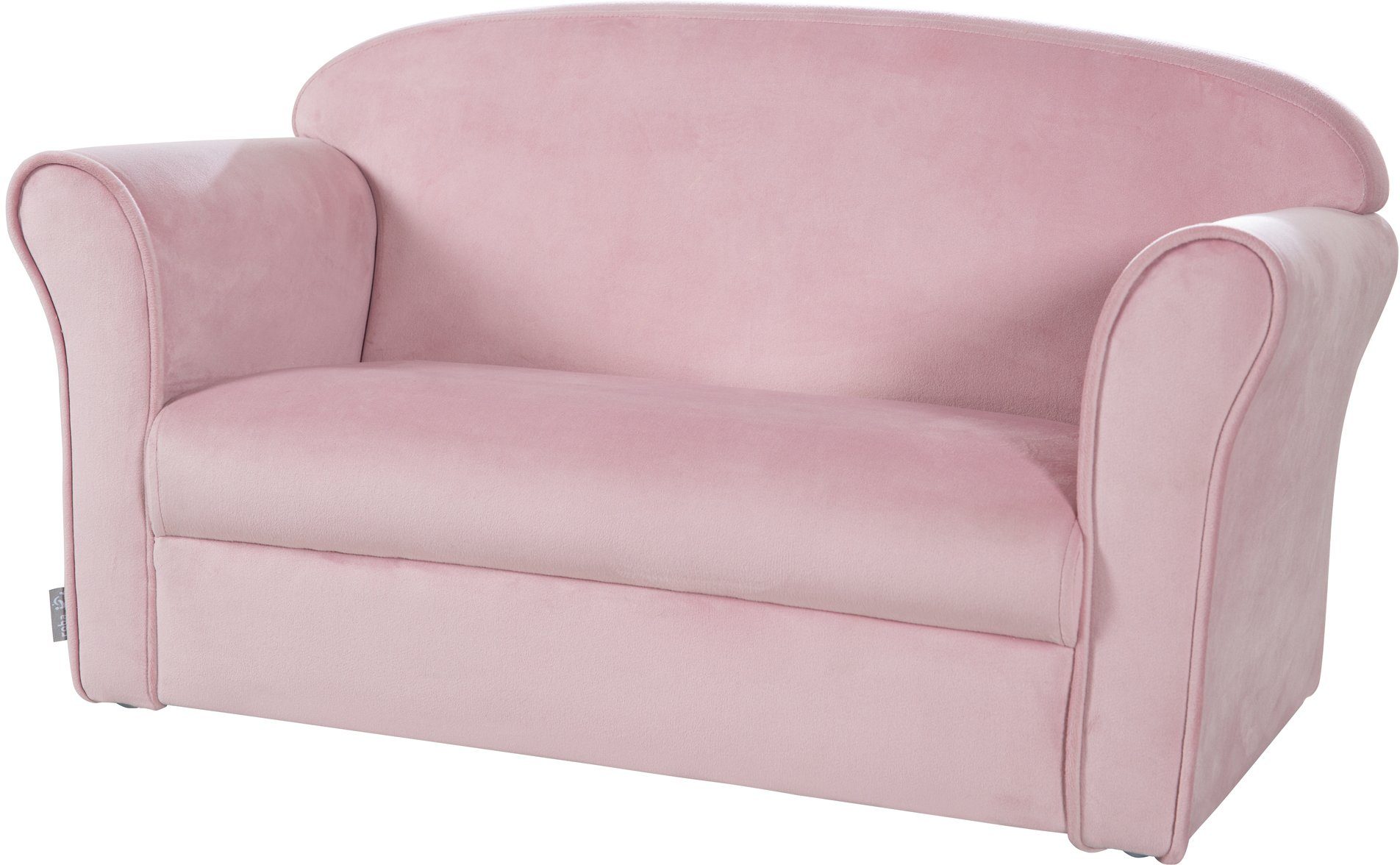 roba® Sofa, mit Sofa Armlehne rosa/mauve Lil