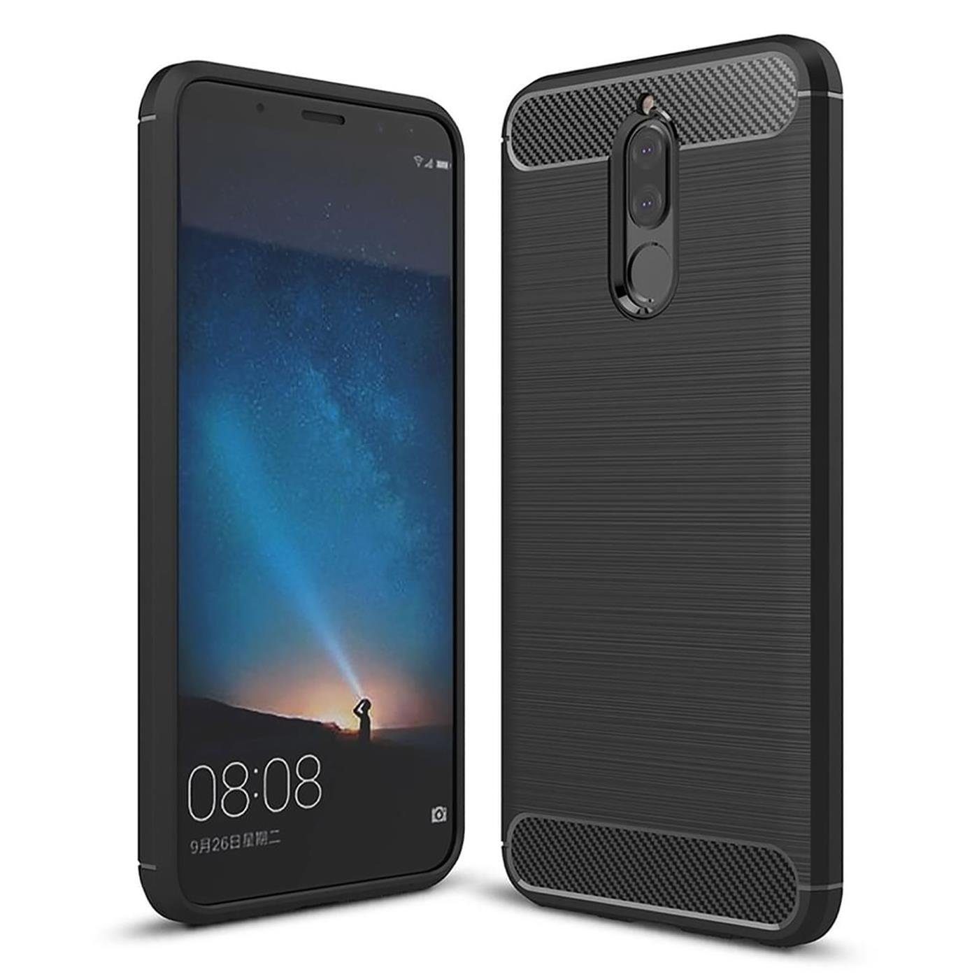 CoolGadget Handyhülle »Carbon Handy Hülle für Huawei Mate 10 Lite« 5,9 Zoll,  robuste Telefonhülle Case Schutzhülle für Mate 10 Lite Hülle online kaufen  | OTTO