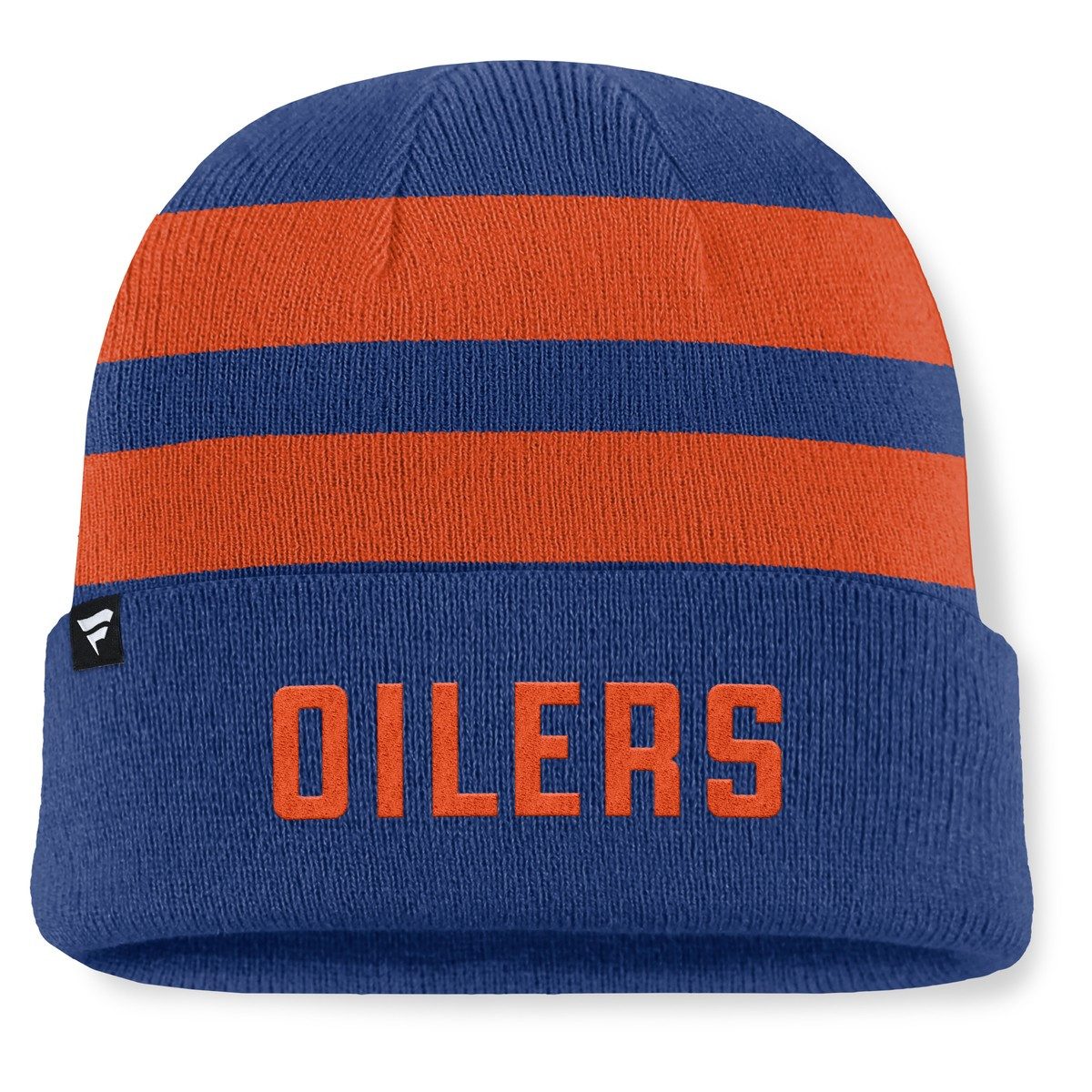 Fanatics Bommelmütze Fanatics Mütze Edmonton Oilers Swipe Cuffed Beanie