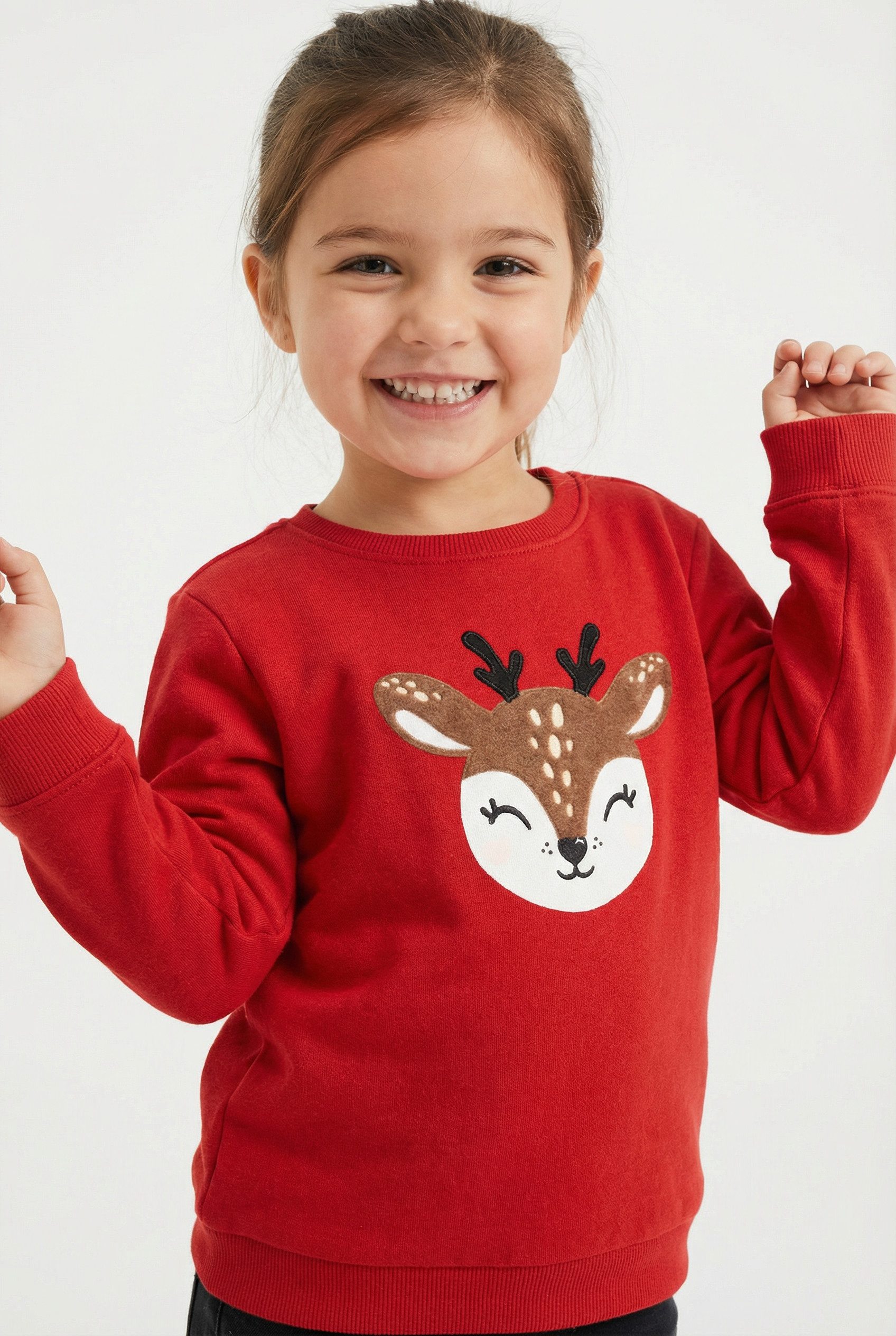 Blue Seven Sweatshirt mit weihnachtlichen Motiven