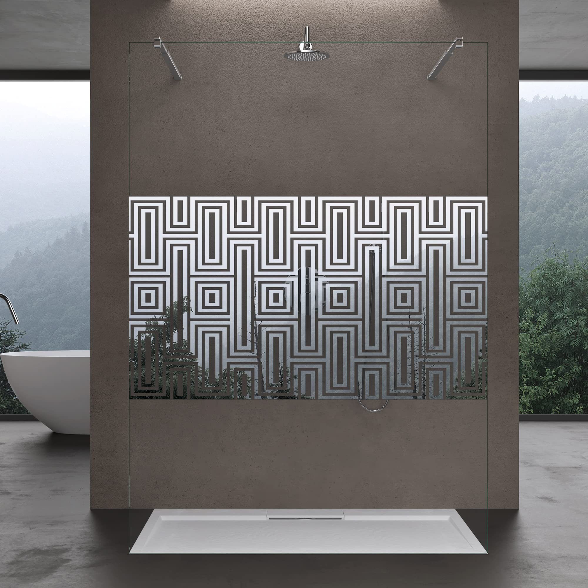doporro Walk-in-Dusche Duschwand Duschtrennwand Walk-In Dusche günstig online kaufen