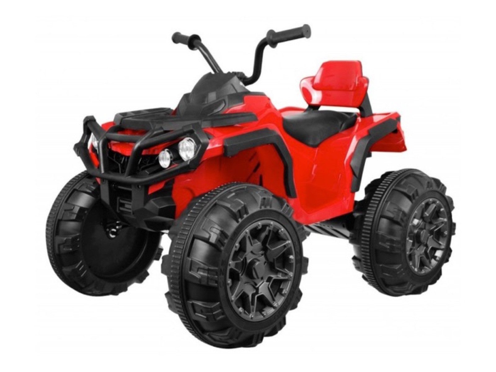 TPFLiving Elektro-Kinderquad Go-Kart - rot - Farbe: rot, Belastbarkeit 30 kg, Elektro Go-Kart - Kinder Elektrofahrzeug Go-Kart