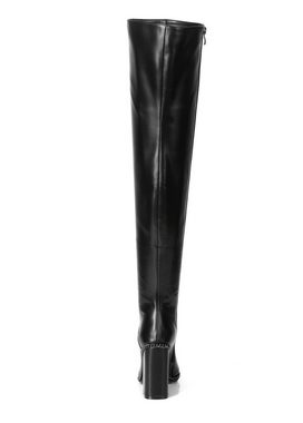 Giaro Giaro Overknee FREYA Schwarz Damen Herren Plateau Giaro Stiefel EUR37 - EUR46 Overkneestiefel Vegan