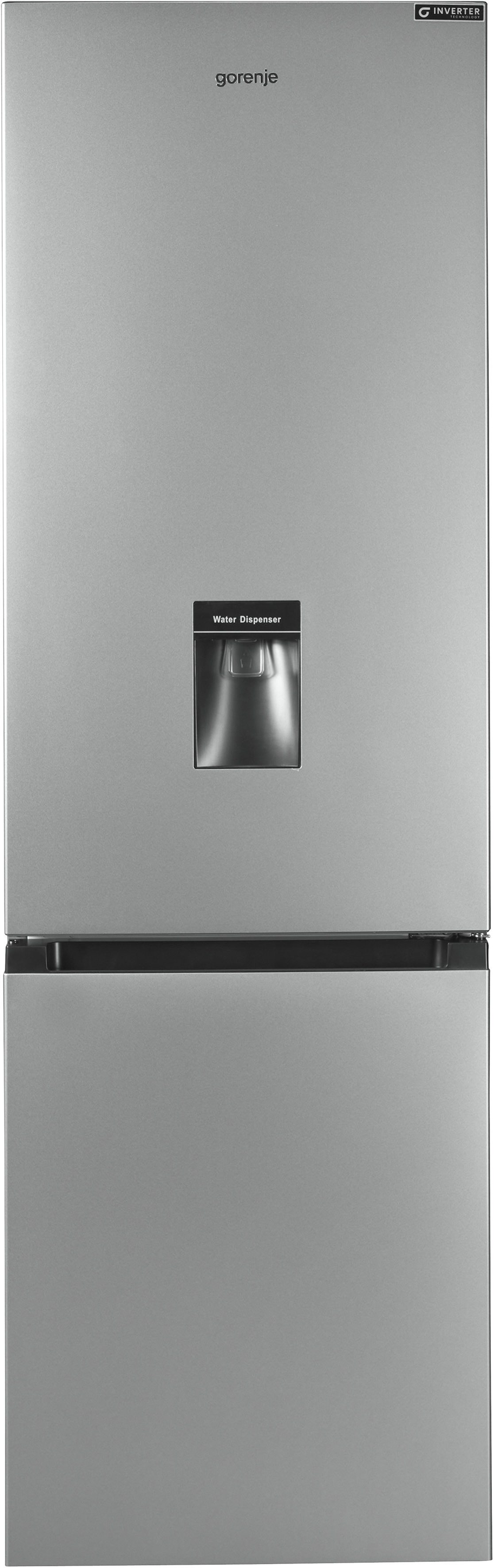 GORENJE Kühl-/Gefrierkombination RK418CPS4WD, 180 cm hoch, 55 cm breit, Wasserspender mit Tank