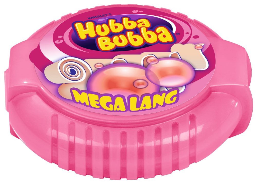 Mars GmbH Süßigkeit HUBBA BUBBA Rolle Mega Lang Fancy Fruit 12x1