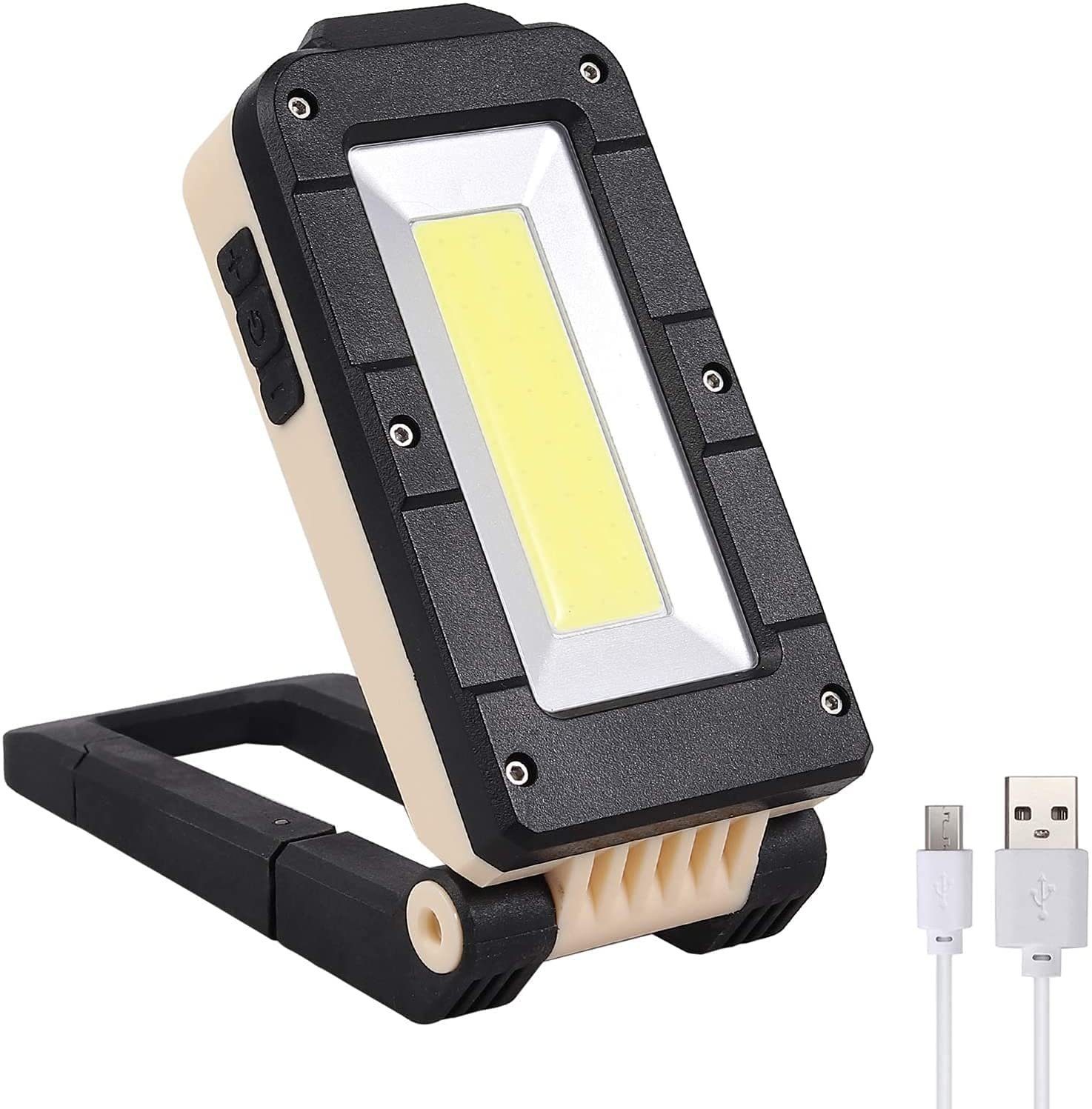 MICHELIN LED Arbeitsleuchte Auto Akku Strahler für Arbeitsbeleuchtung  Campinglampe Magnete, Tragbar, USB Wiederaufladbar