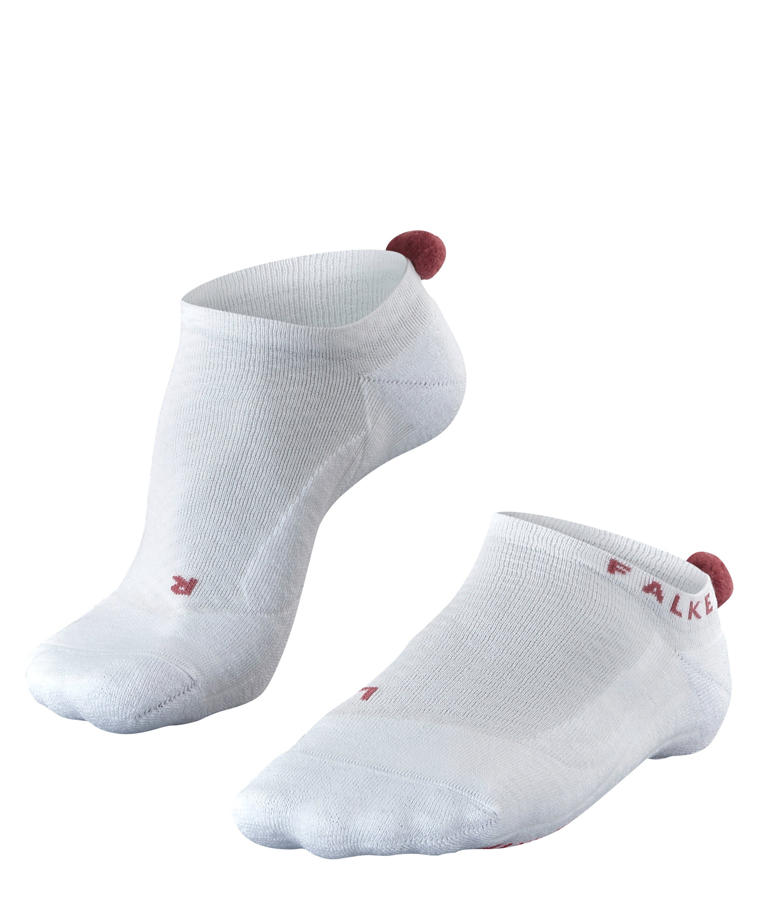 FALKE Sportsocken GO2 Pompom (1-Paar) mit mittelstarker Polsterung für Spikeschuhe white (2008)