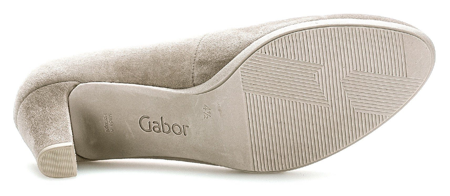 Gabor Pumps mit Best Ausstattung Fitting hellbeige