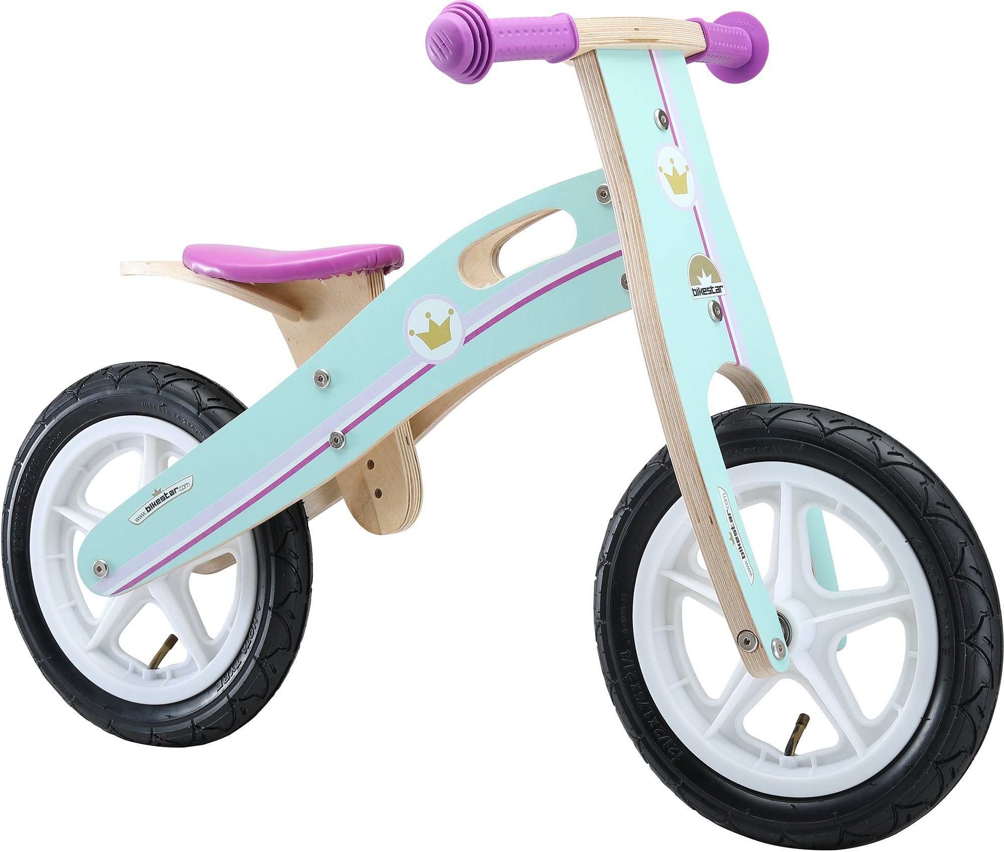 Bikestar Laufrad Holz 12 Zoll