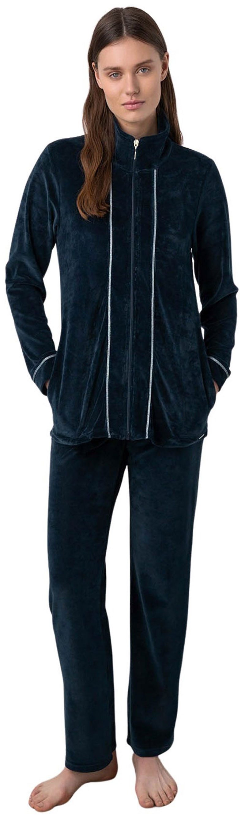 Vamp Hausanzug (Set, 2 tlg., Set) Damen Hausanzug 2-teilig Homewear Loungeanzug Nikki