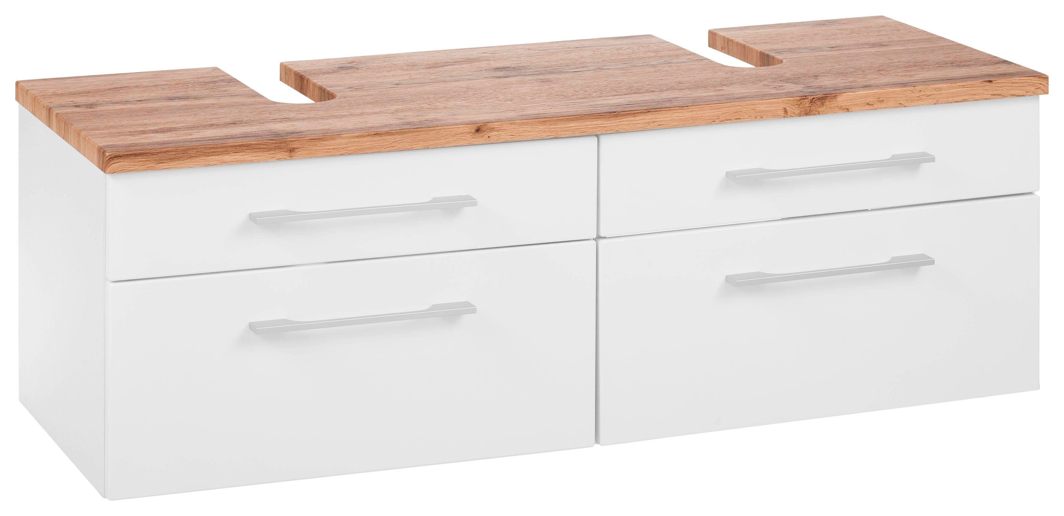 welltime Waschbeckenunterschrank Davos Breite 120 cm