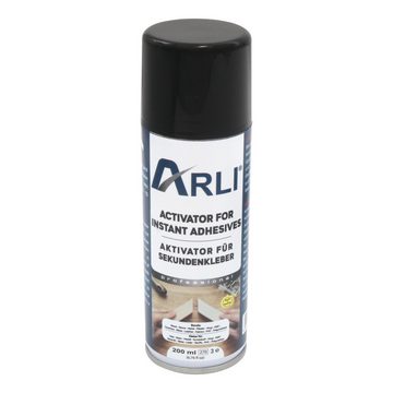 ARLI Montagekleber 3x Aktivator für Sekundenkleber Superkleber Aktivatorspray, (3x 200ml, 3-tlg), Spray Cyanacrylat