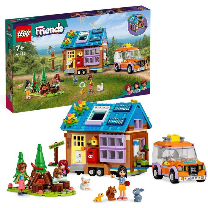 LEGO® Konstruktionsspielsteine Mobiles Haus (41735) LEGO® Friends (785 St) Made in Europe