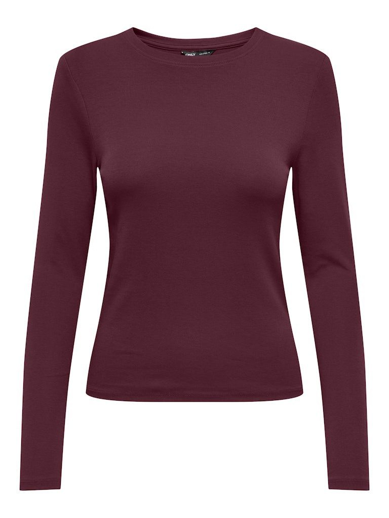Langarmshirt ONLRILEY O-NECK L/S TOP JRS NOOS