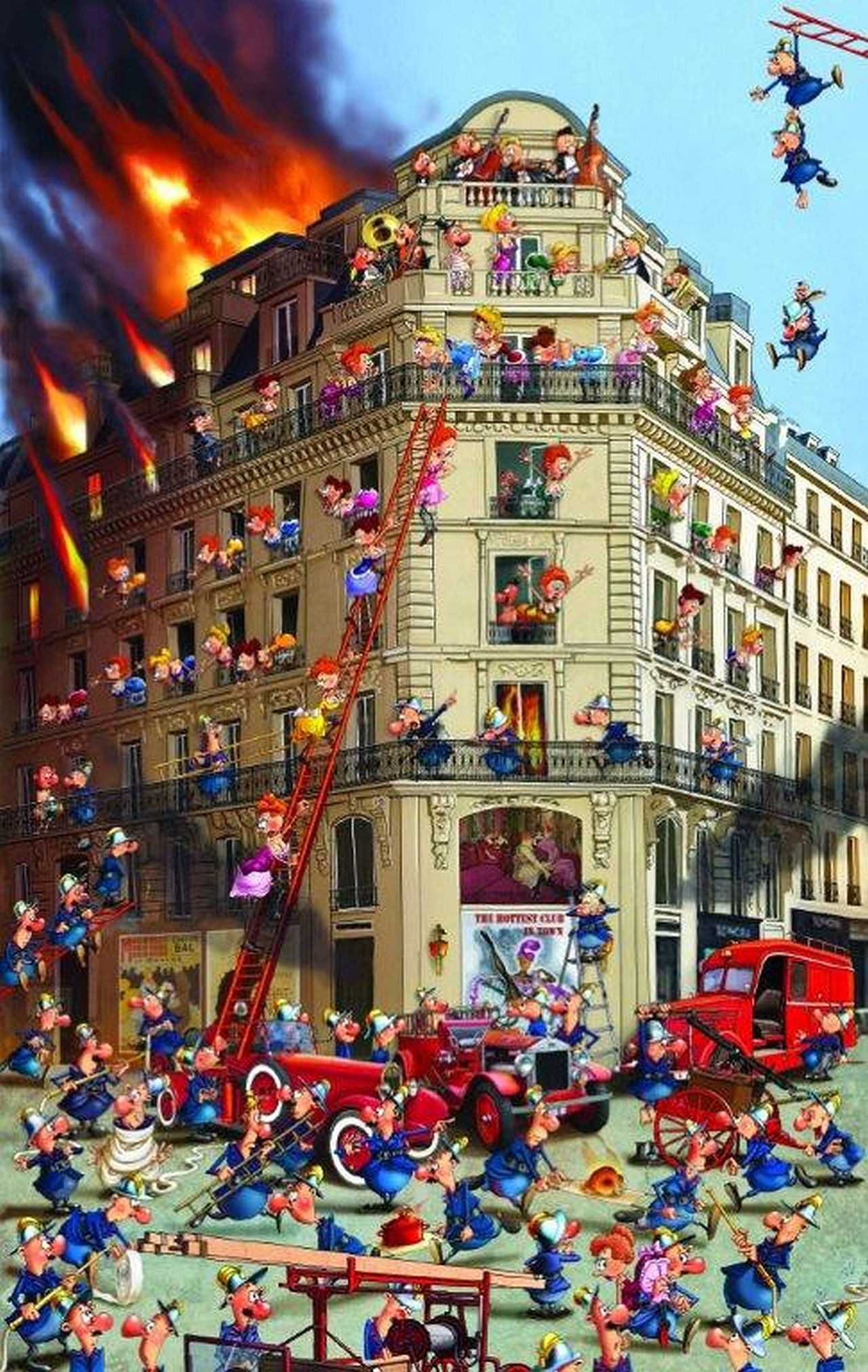 Piatnik Puzzle Feuerwehr, Puzzleteile