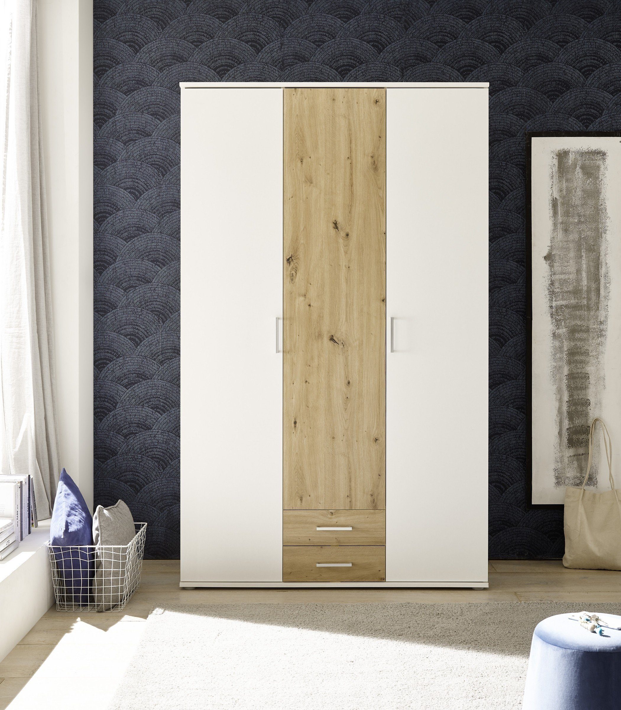 möbelando Kleiderschrank Marburg (BxHxT: 120x196x54 cm) günstig online kaufen