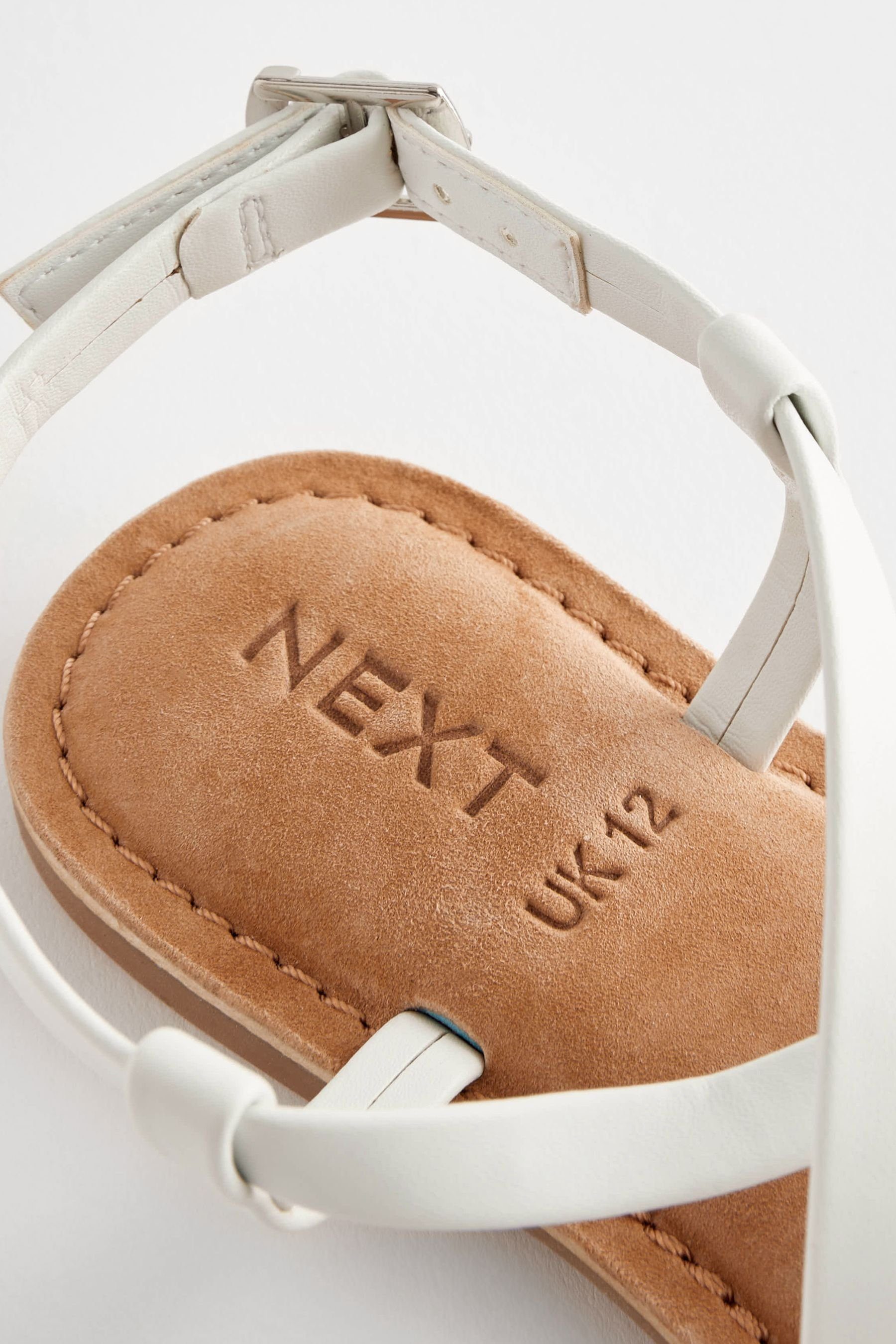 Next Sandale aus Leder Sandale White (1-tlg)