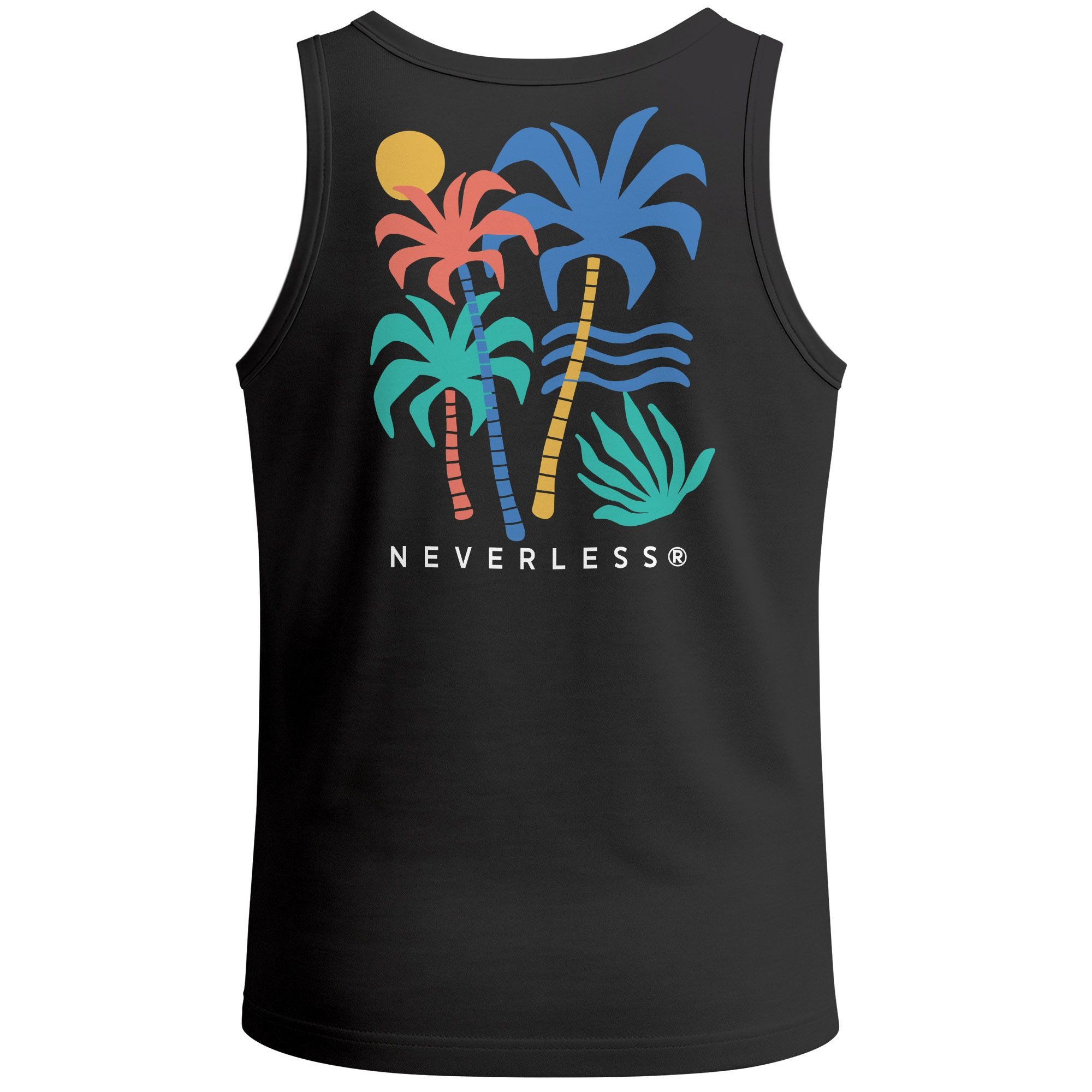 Tanktop Herren Tank-Top Backprint - Grafikshirt mit Rückendruck – Urbaner