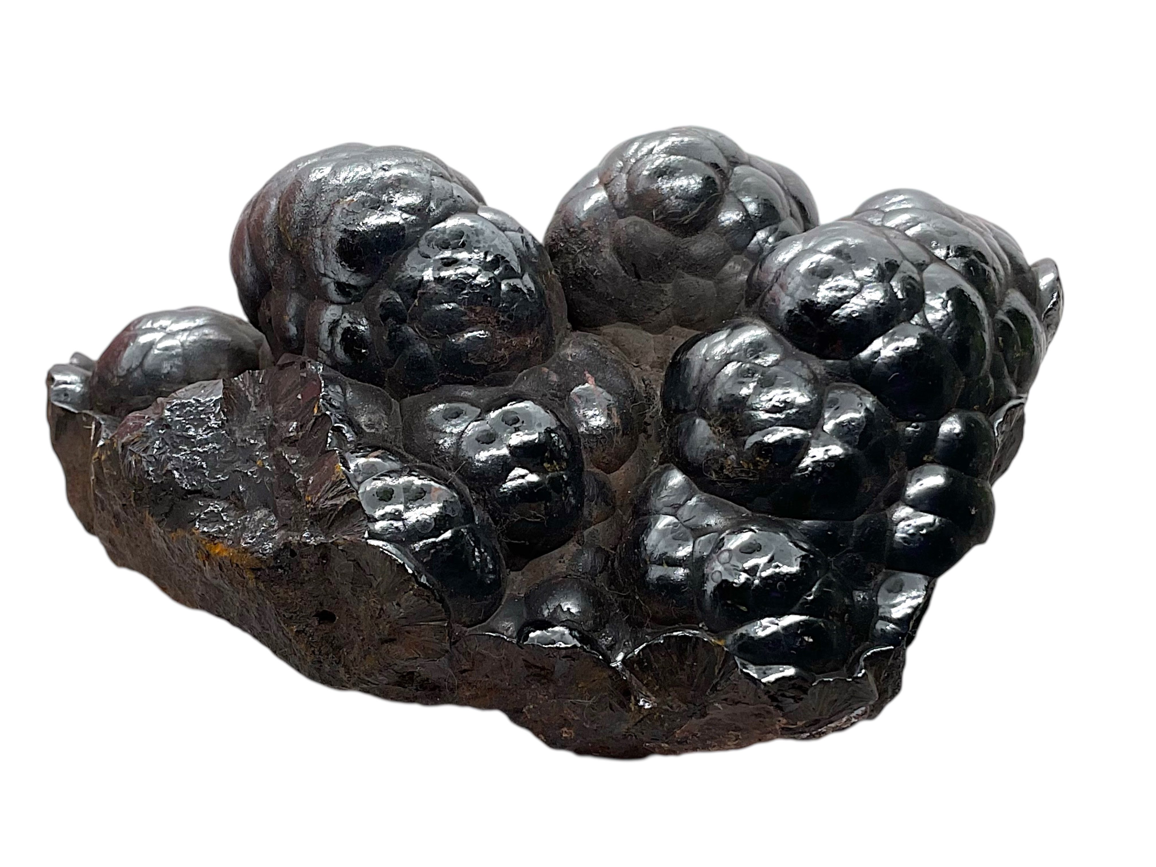 Steinfixx® Edelstein Hämatit Premium Rohstein I 250gr. I 5-9cm I Marokko, (besonderes Geschenk, 1-St., AAA-Qualität), Glaskopf I Eisenglanz I Blutstein