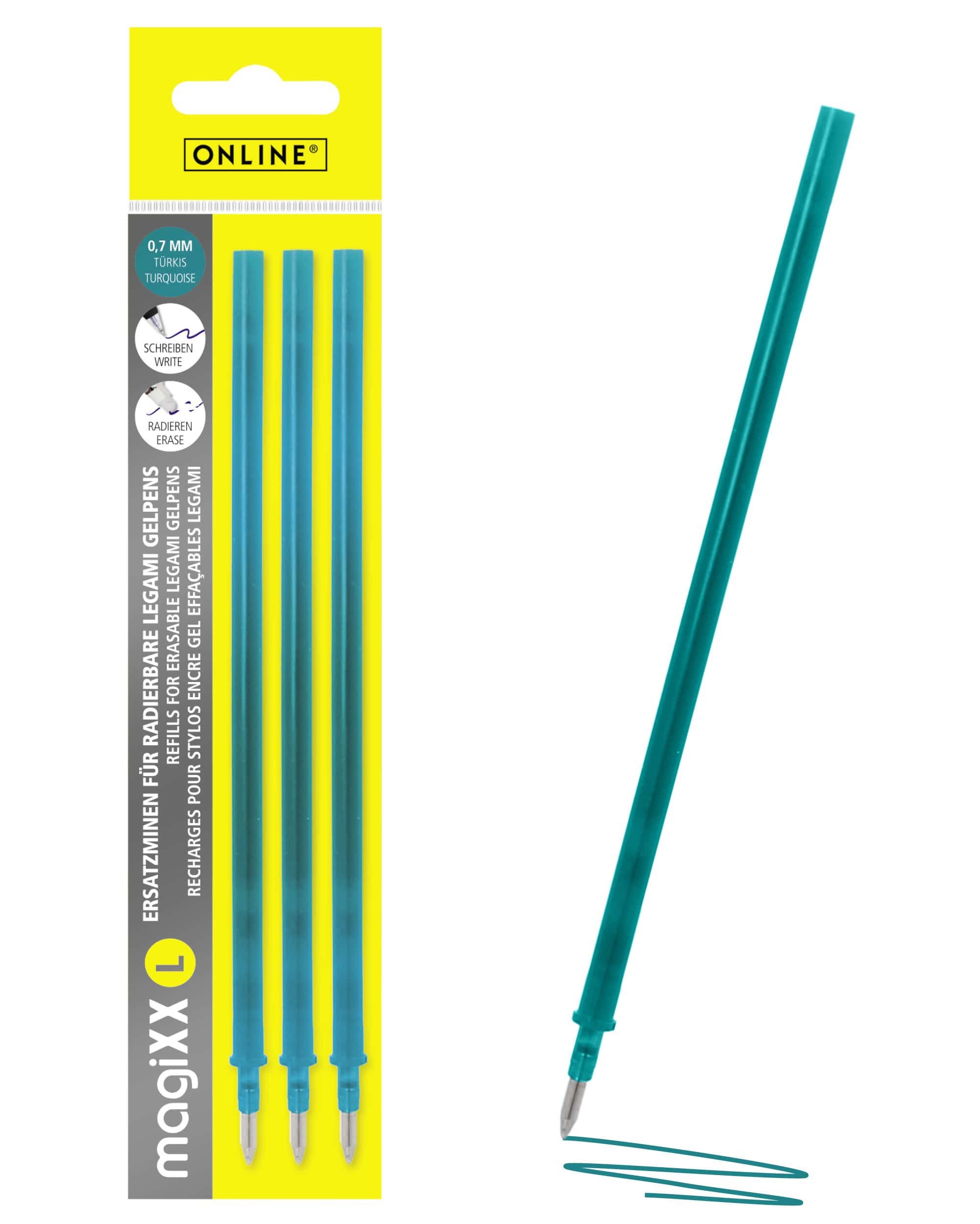48 Gelschreiber-Minen Set – 0,38 Mm In Glitzer, Metallic, Pastell & Neon