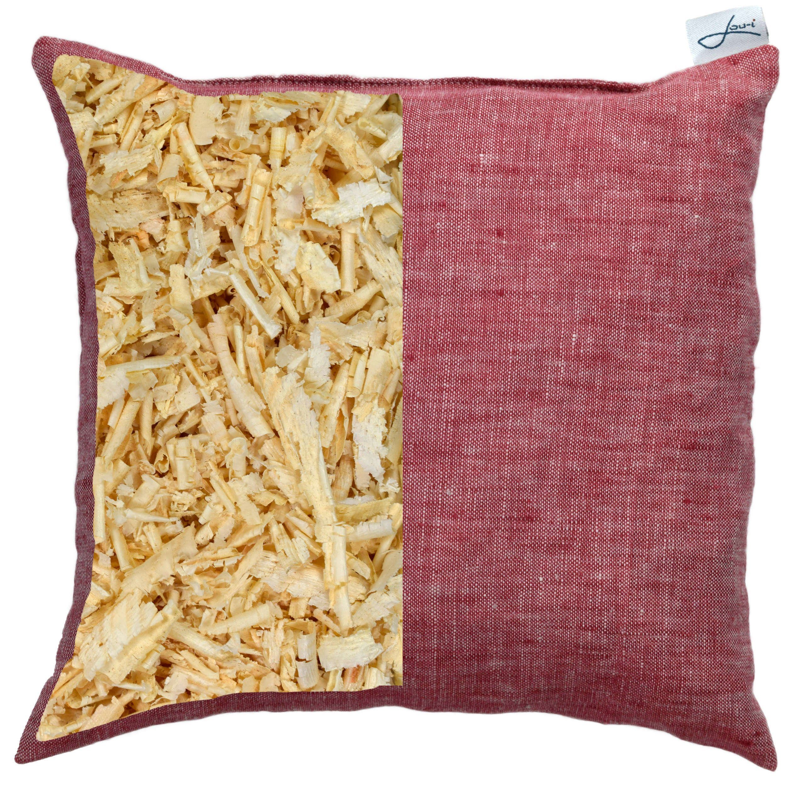 Lou-i Duftkissen Zirbenkissen Leinen, Füllung: Zirbenkissen, Bezug: 100% Leinen, hergestellt in Deutschland