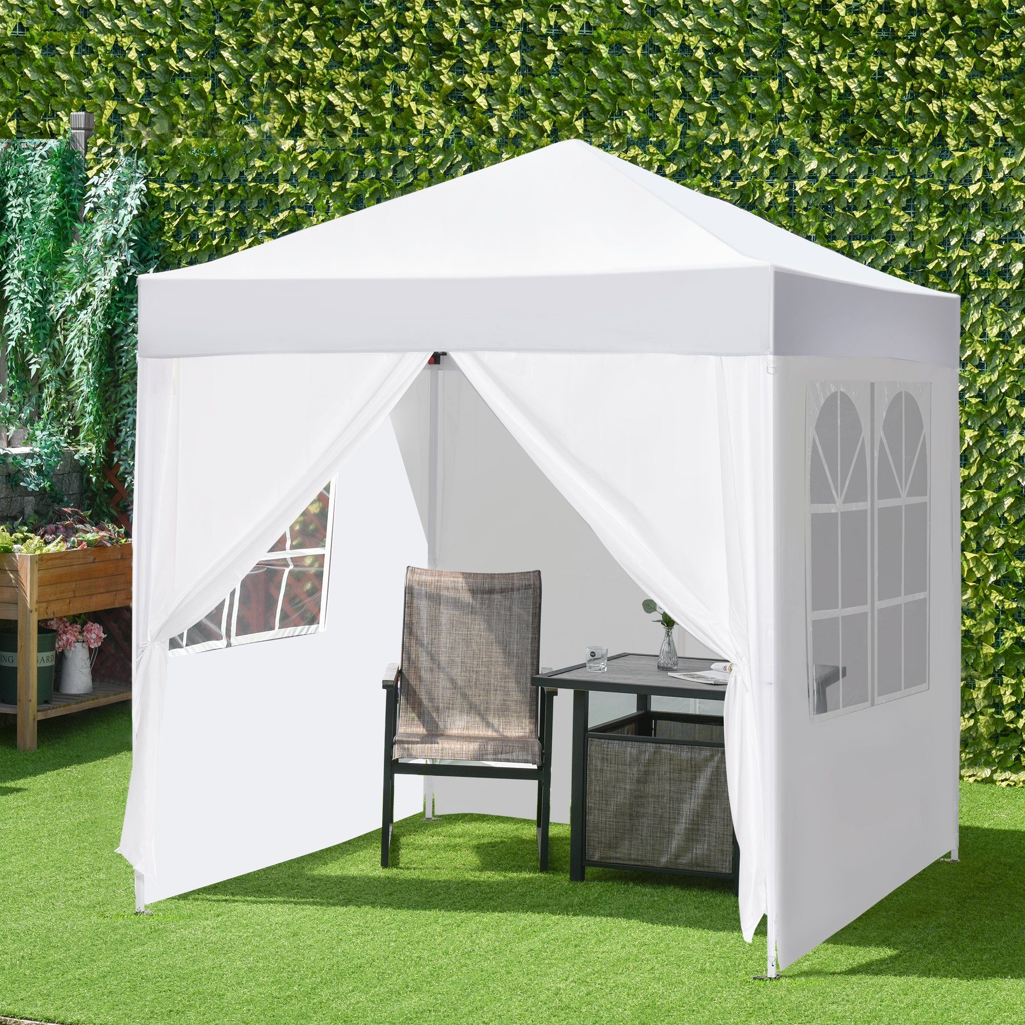 Outsunny Faltpavillon Gartenzelt mit Tragetasche,Festzelt mit günstig online kaufen