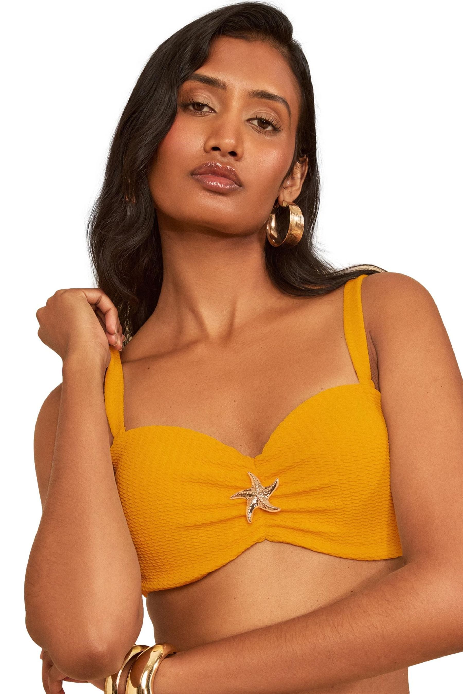Love & Roses Push-Up-Bikini-Top Love & Roses Bikinioberteil mit geformten Körbchen (1-St)