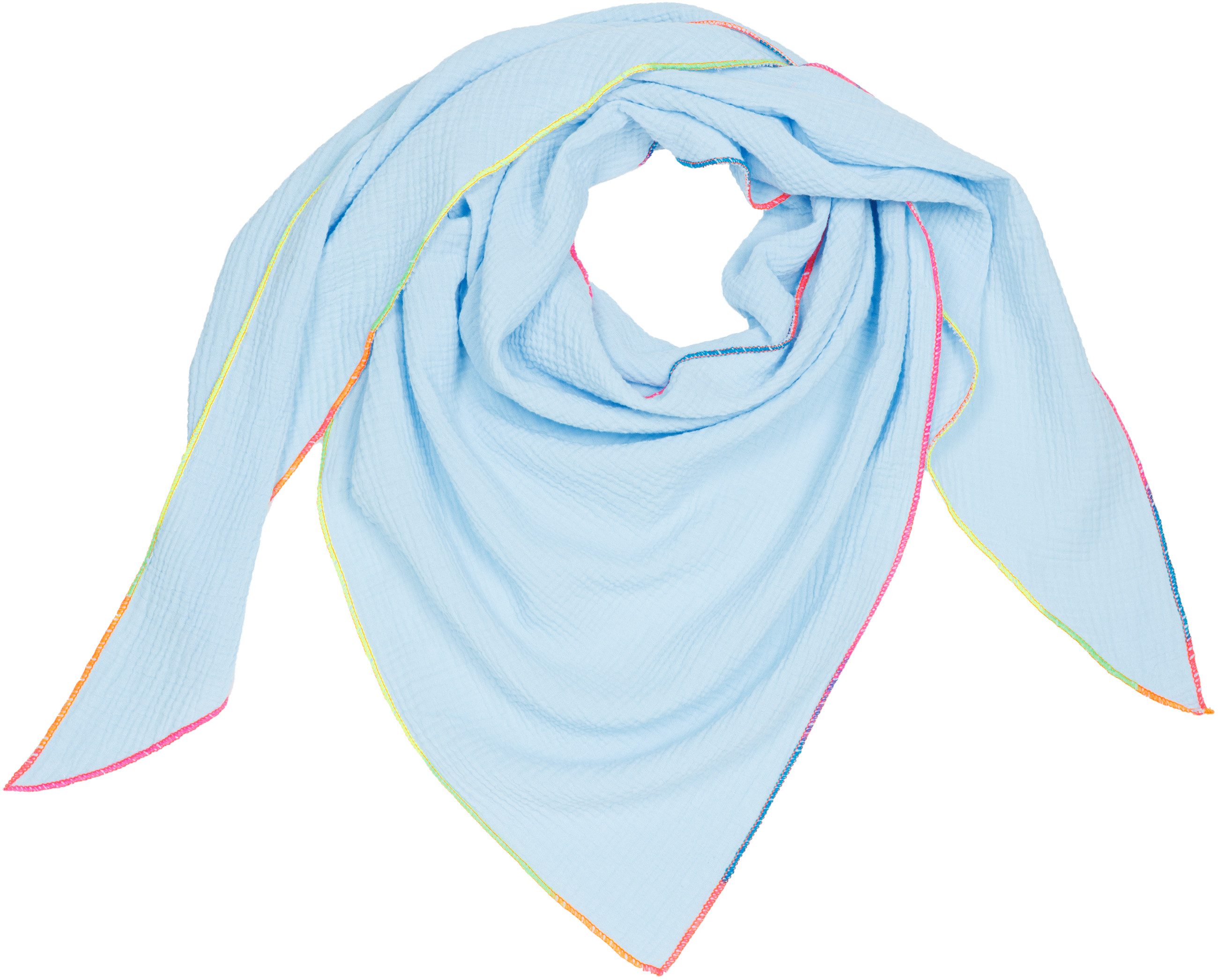 Caspar Modeschal Damen Dreieckstuch Musselin Schal günstig online kaufen