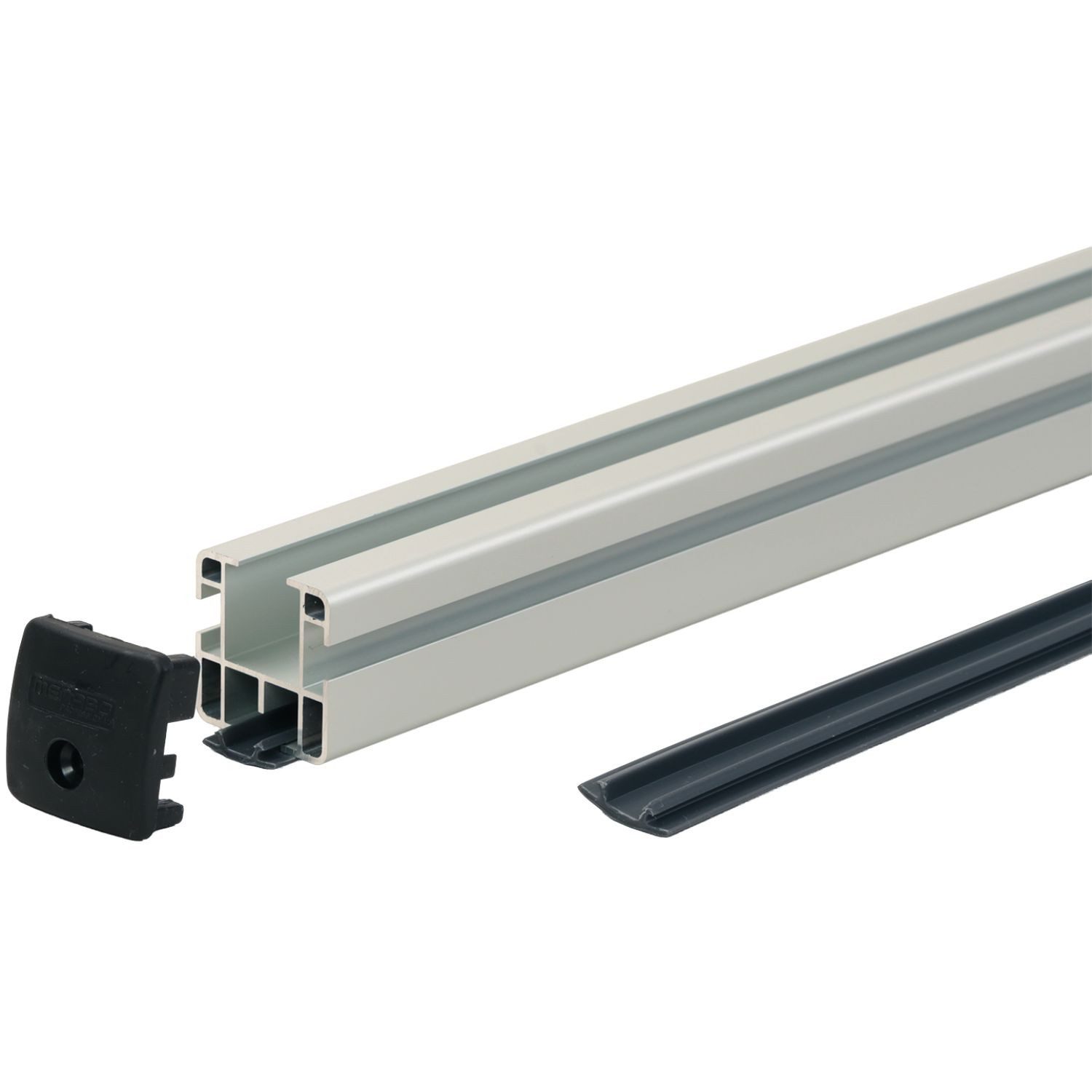 Menabo Dachträger Aluminium Professional Dachträger L 1350mm 135cm (1-St., 1x Aluminiumprofil)