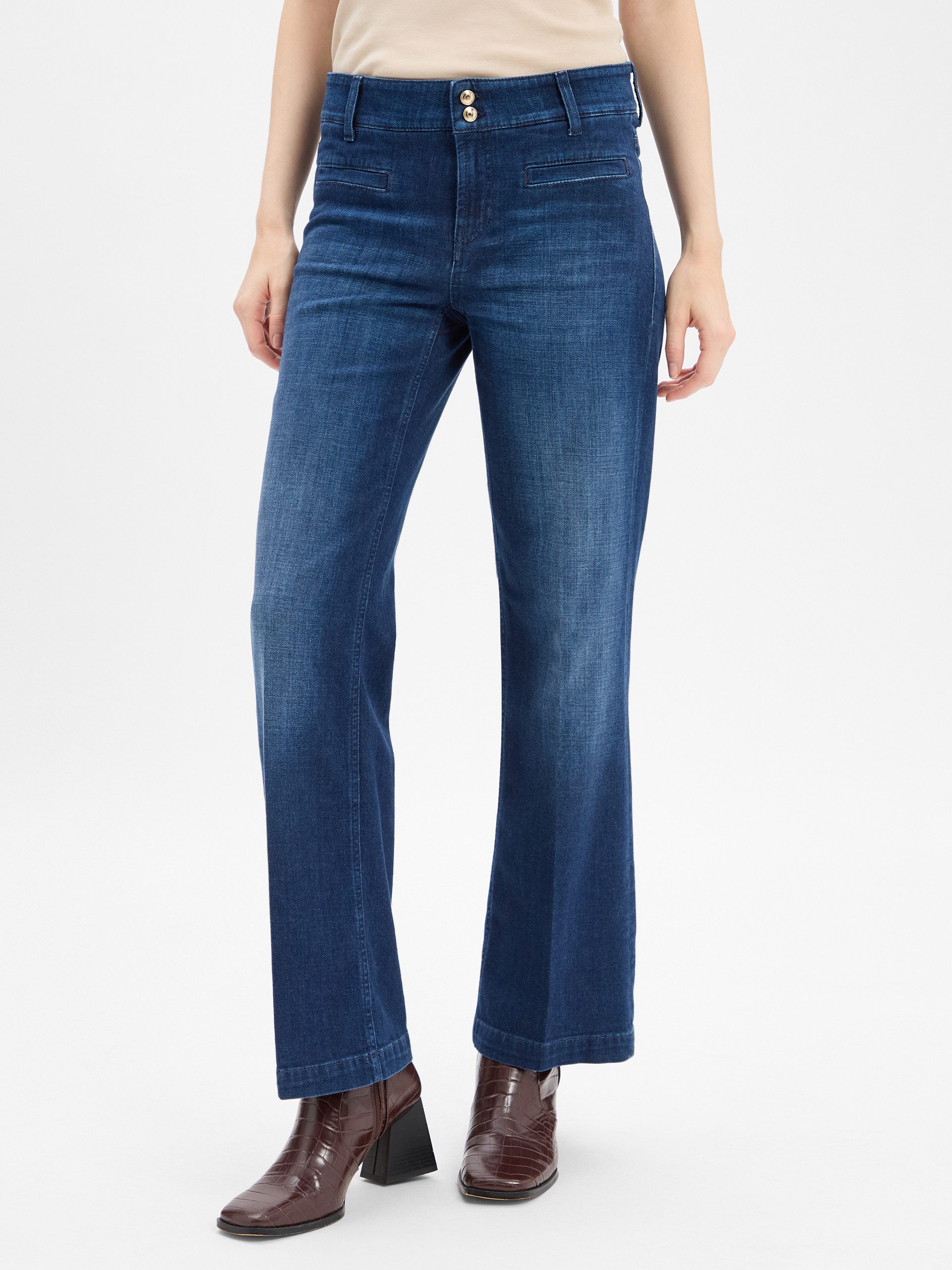 Cambio Straight-Jeans Tessa