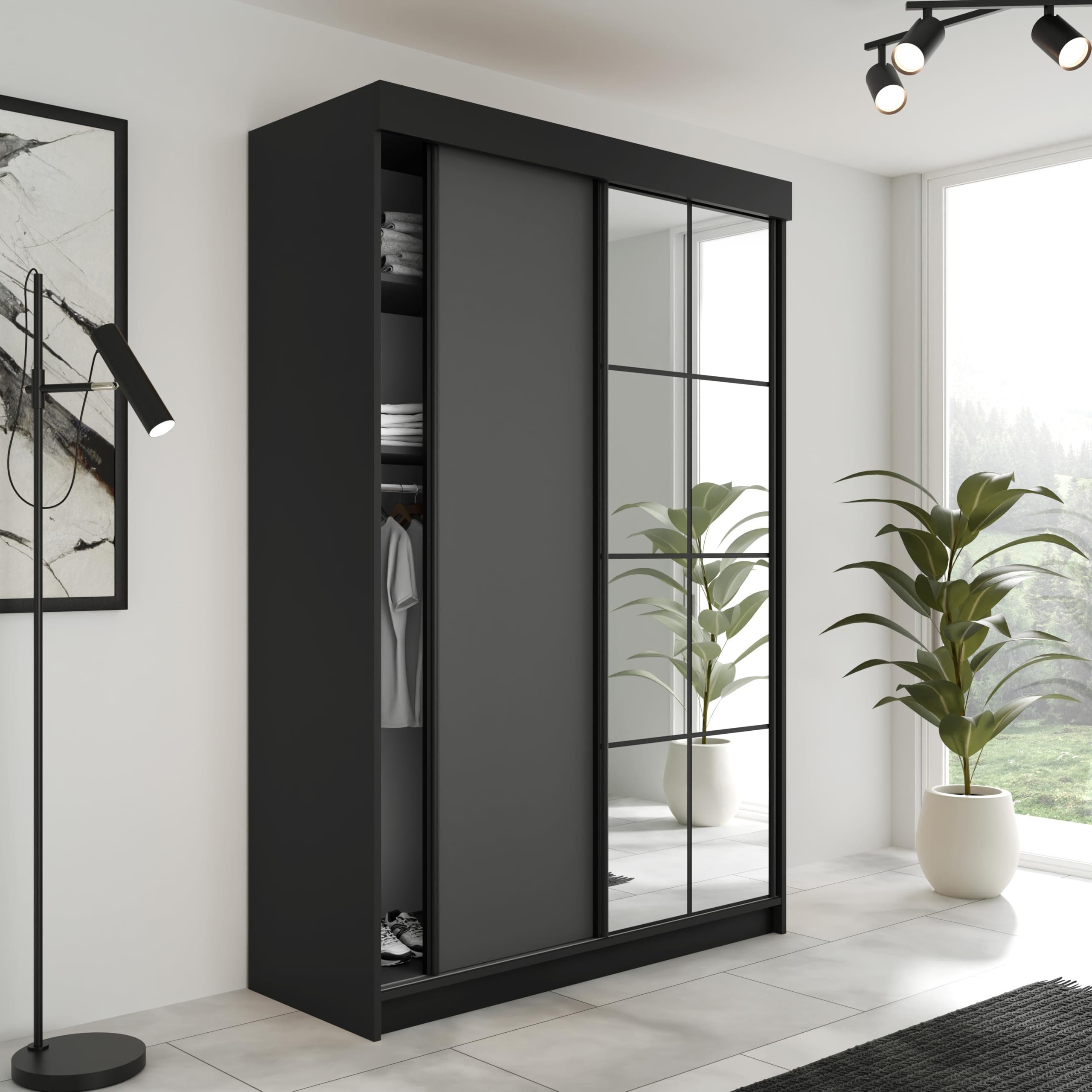 KIER FURNITURE Schiebetürenschrank LAMARO 138 x günstig online kaufen