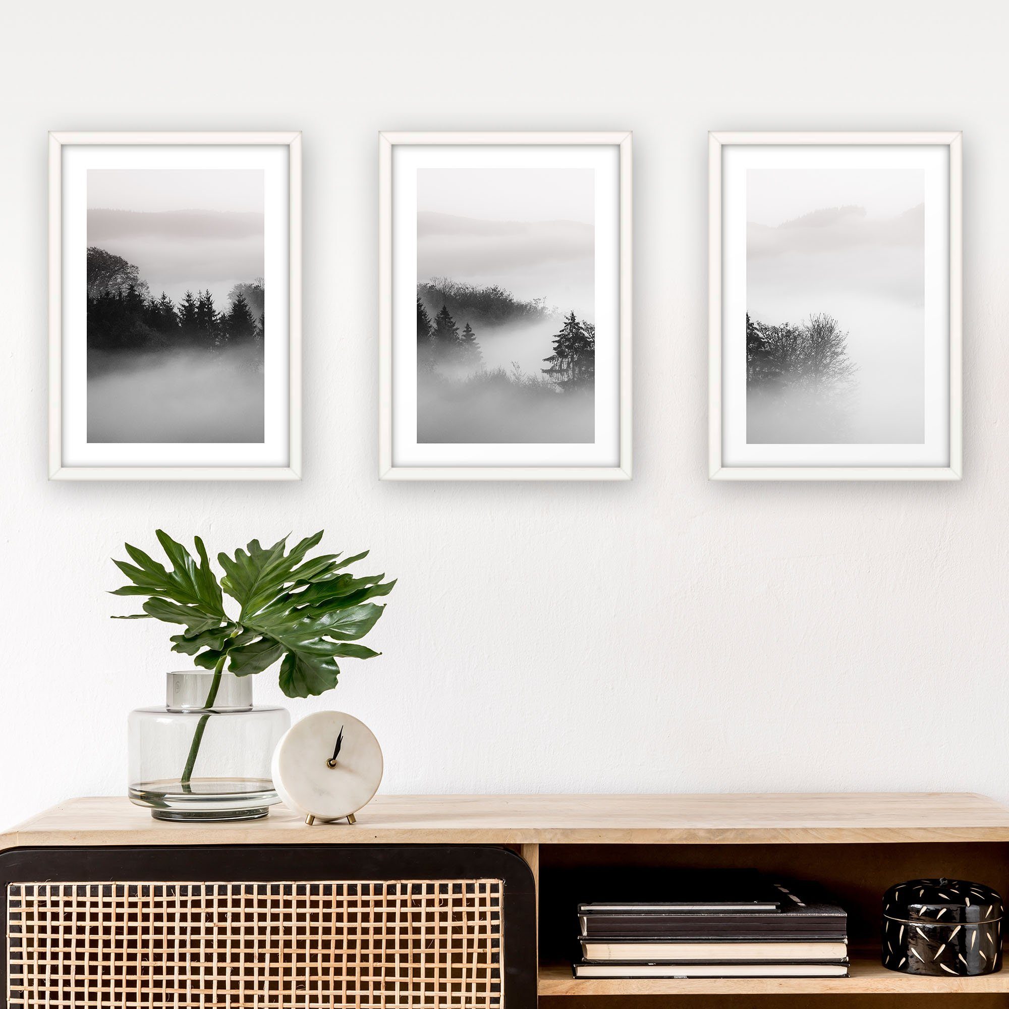 Kreative Feder Poster, Landschaft, Natur, Wald, günstig online kaufen