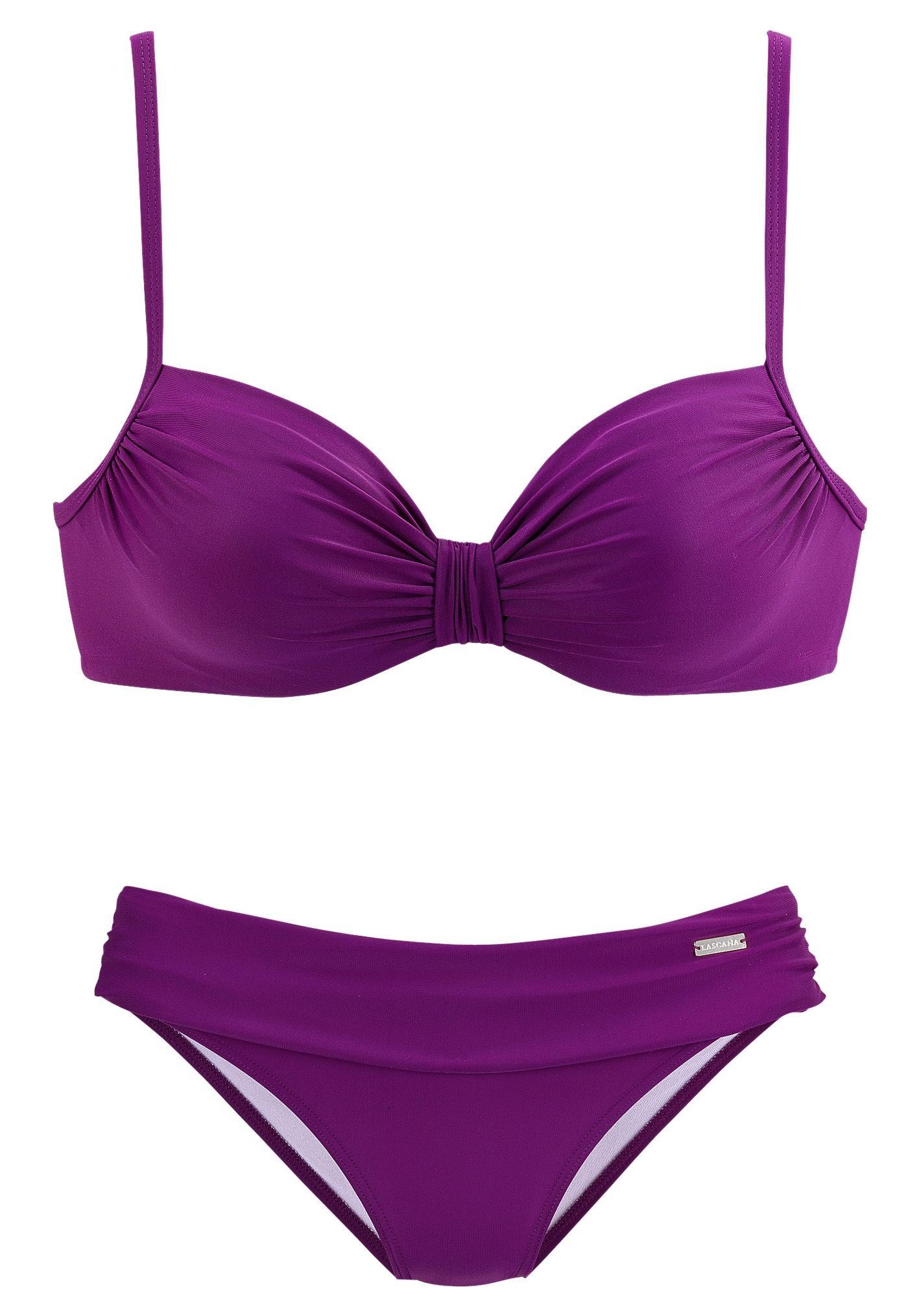 LASCANA Bügel-Bikini mit Raffungen am Cup – Bild 2 von 5
