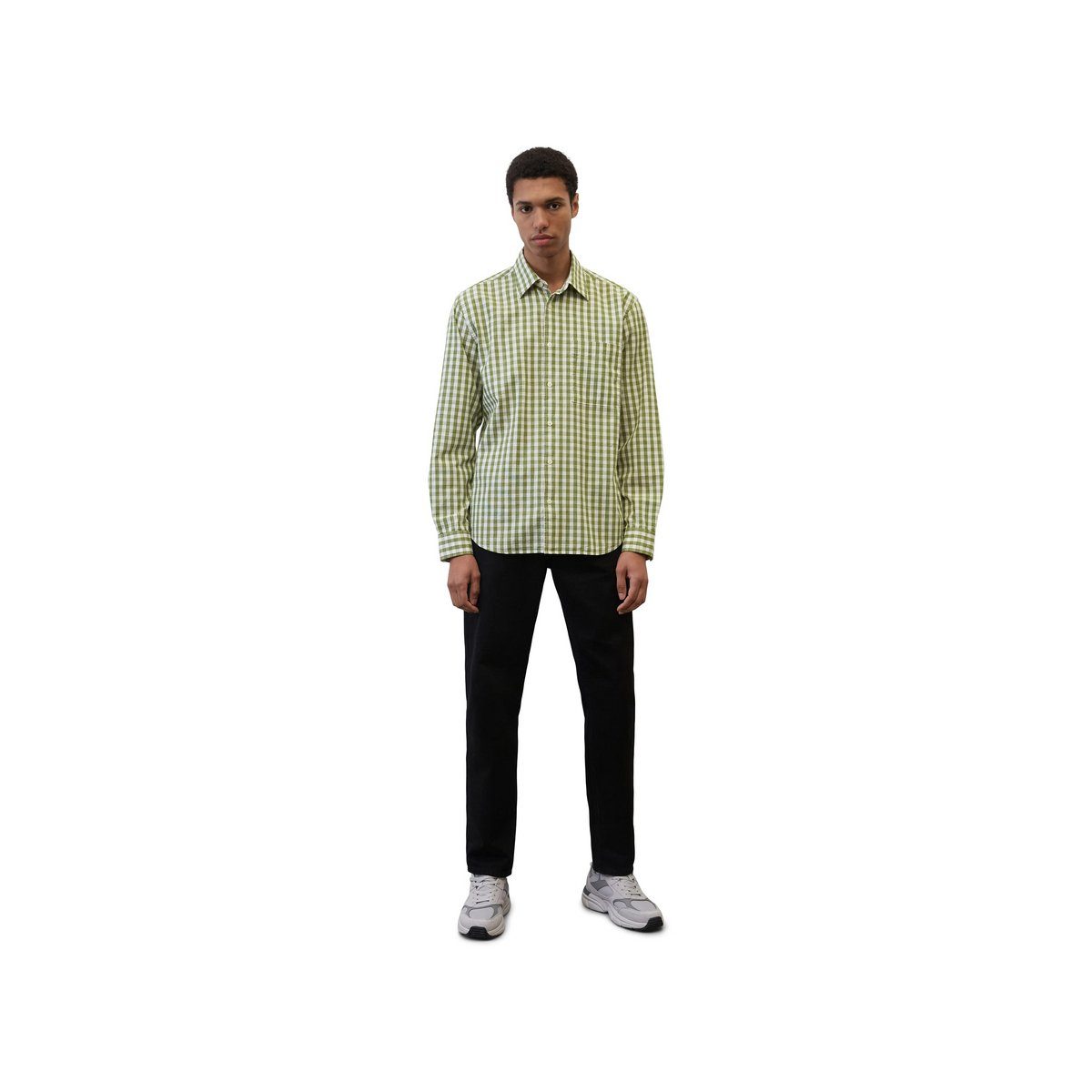 Marc O'Polo T-Shirt kombi regular fit (1-tlg) khaki (44)