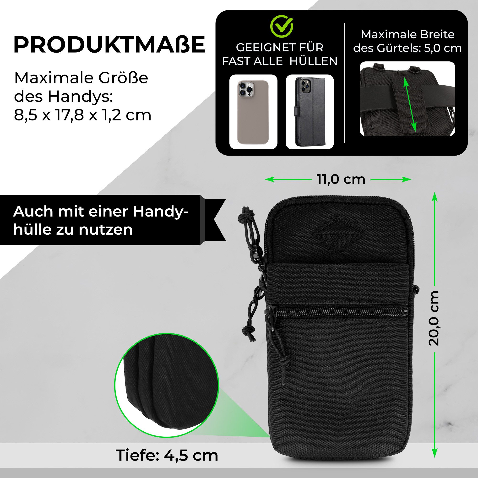 XiRRiX Umhängetasche Tasche zum Umhängen für günstig online kaufen