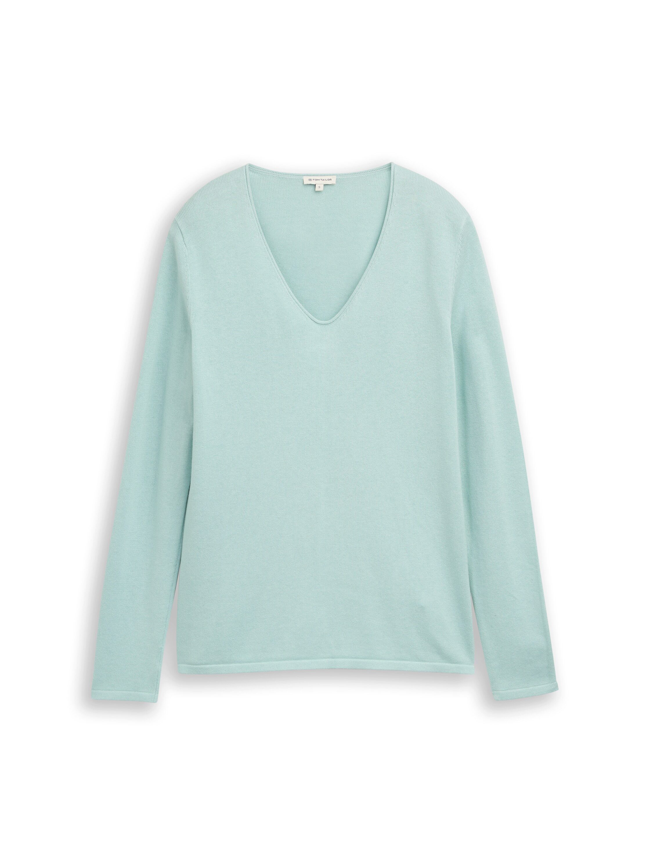 V-Ausschnitt-Pullover Regular