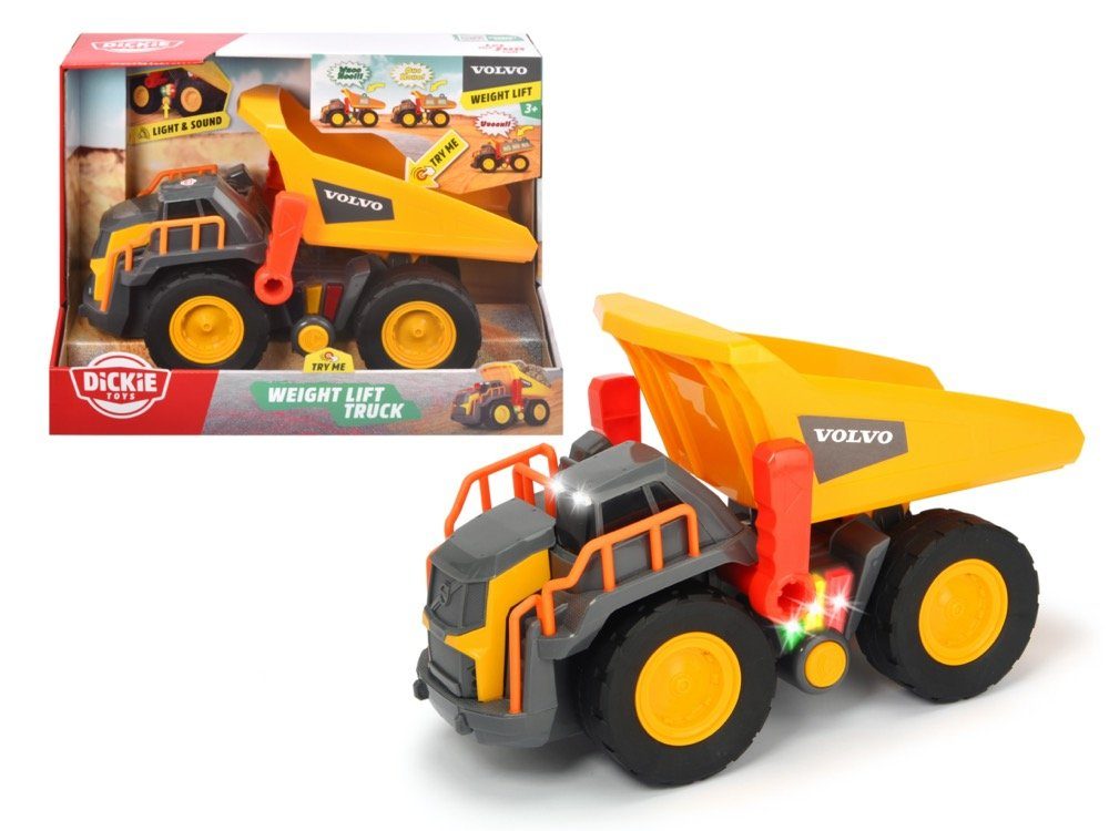 Dickie Toys Spielzeug-Bagger Construction Volvo Weight Lift Truck 203725004 | Spielzeug-Bagger