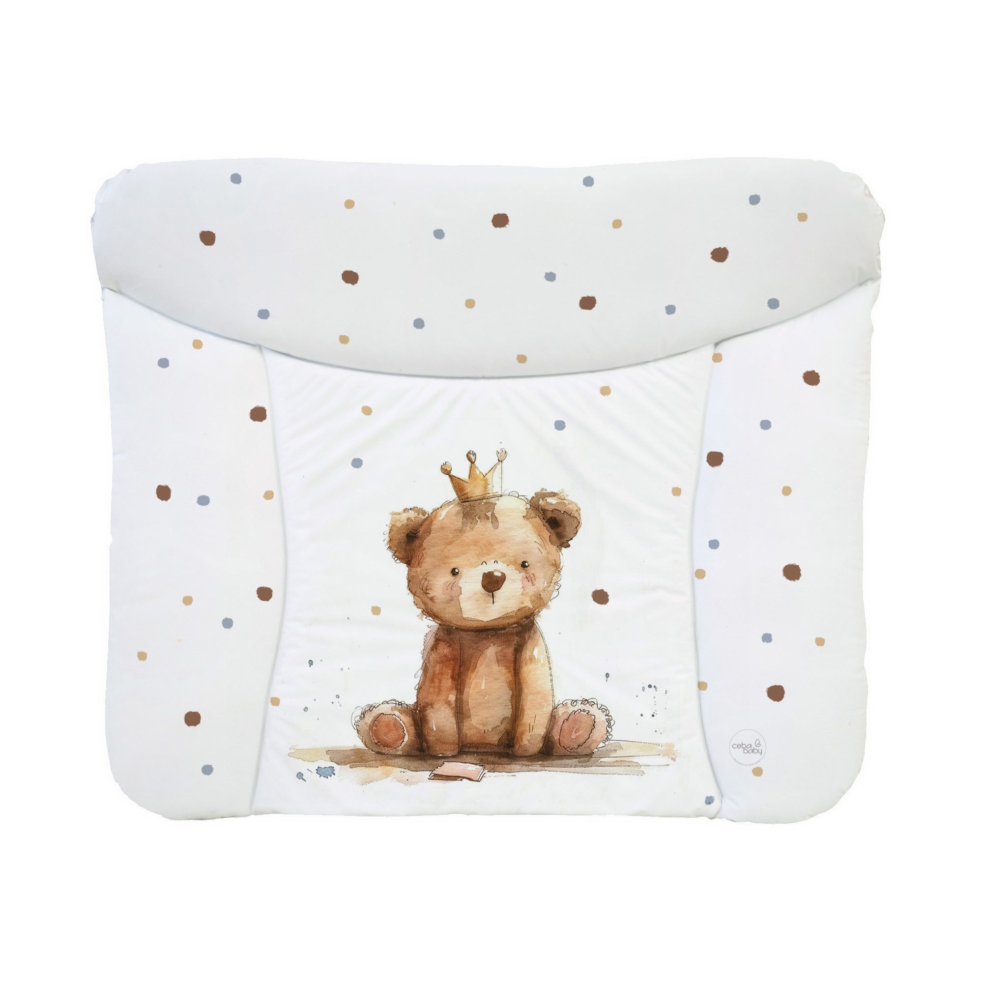 CEBA BABY Wickelauflage Weiche Wickeltischauflage 50 x 70 cm, 72 x 75 cm, 85 x 72 cm, Wickelauflage für Junge und Mädchen - Wasserdicht, abwaschbar