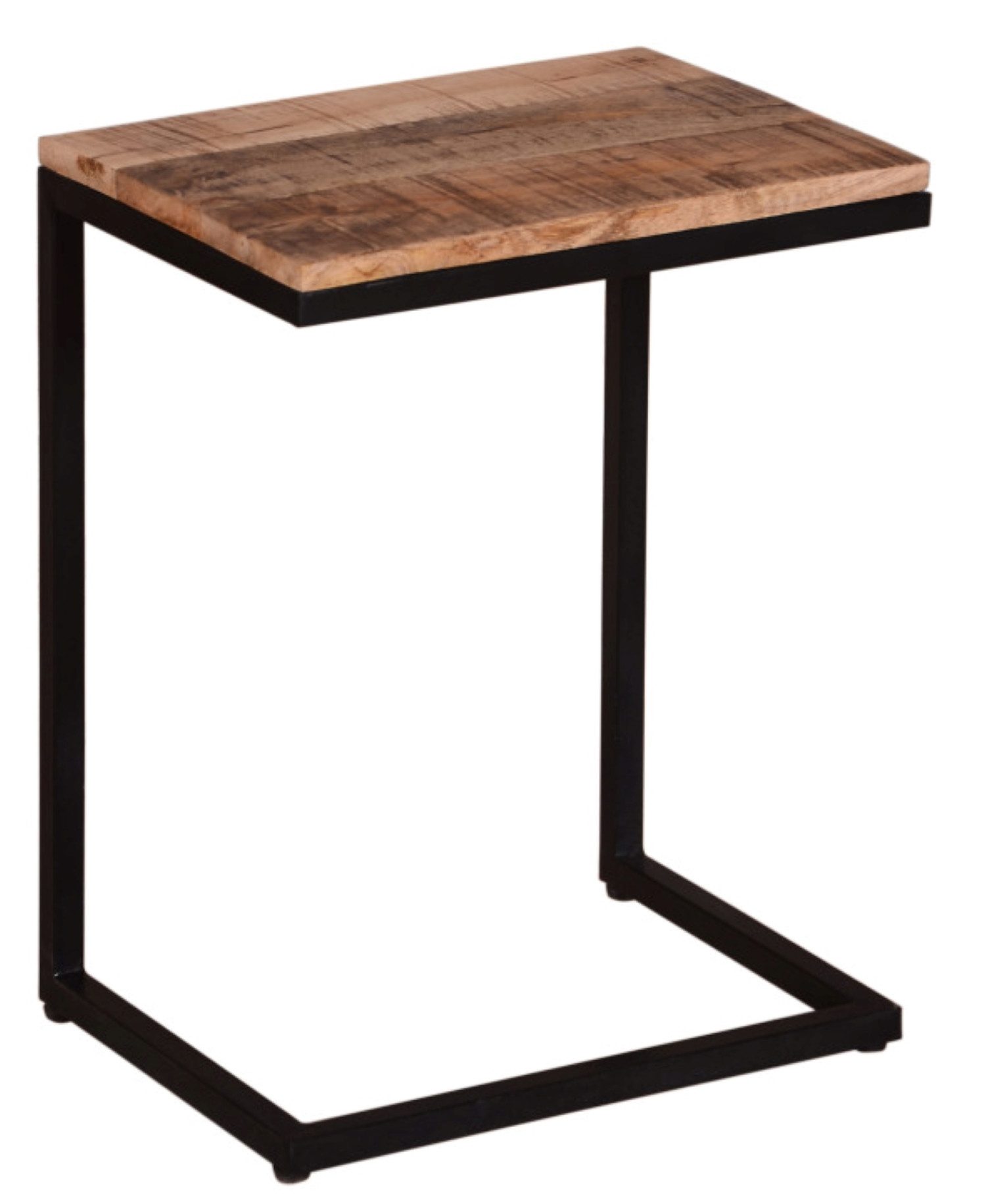 MR.DEKO Beistelltisch Mangoholz Materos 40x30x70 cm günstig online kaufen
