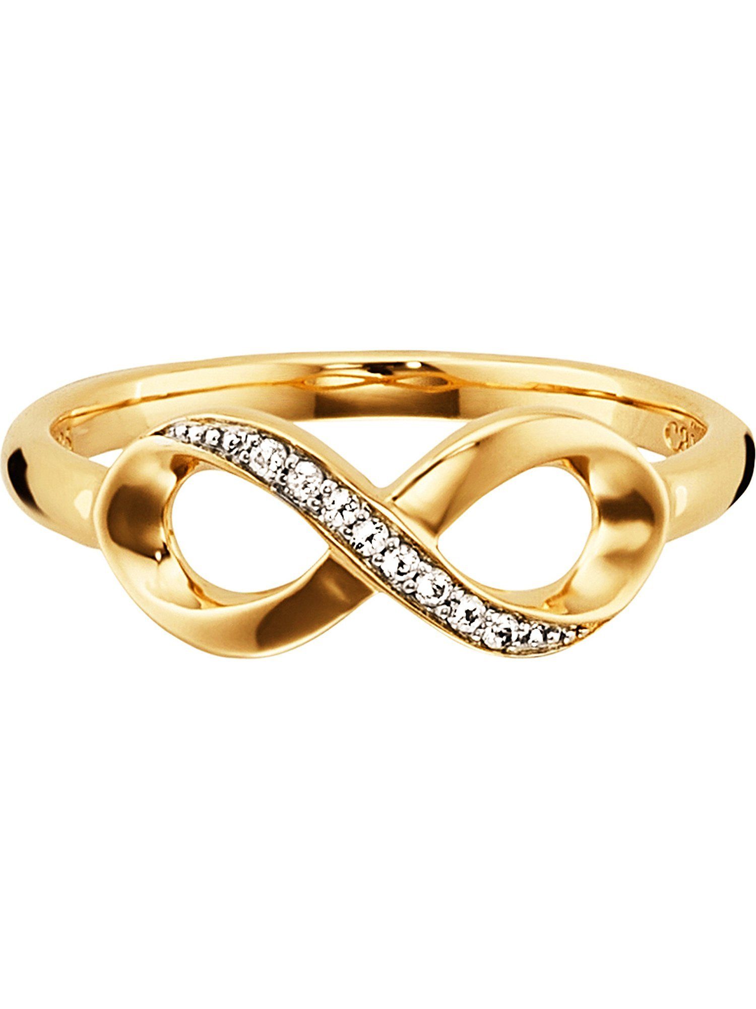 Silberring Caï Damen-Damenring 925er Silber 8 Topas