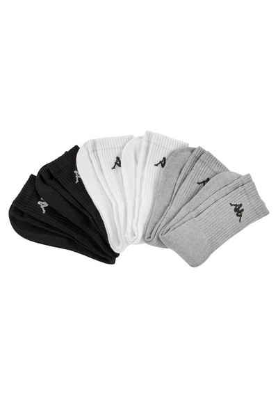 Kappa Sportsocken Kappa Tennissocken (Packung, 6-Paar, 6er-Pack)