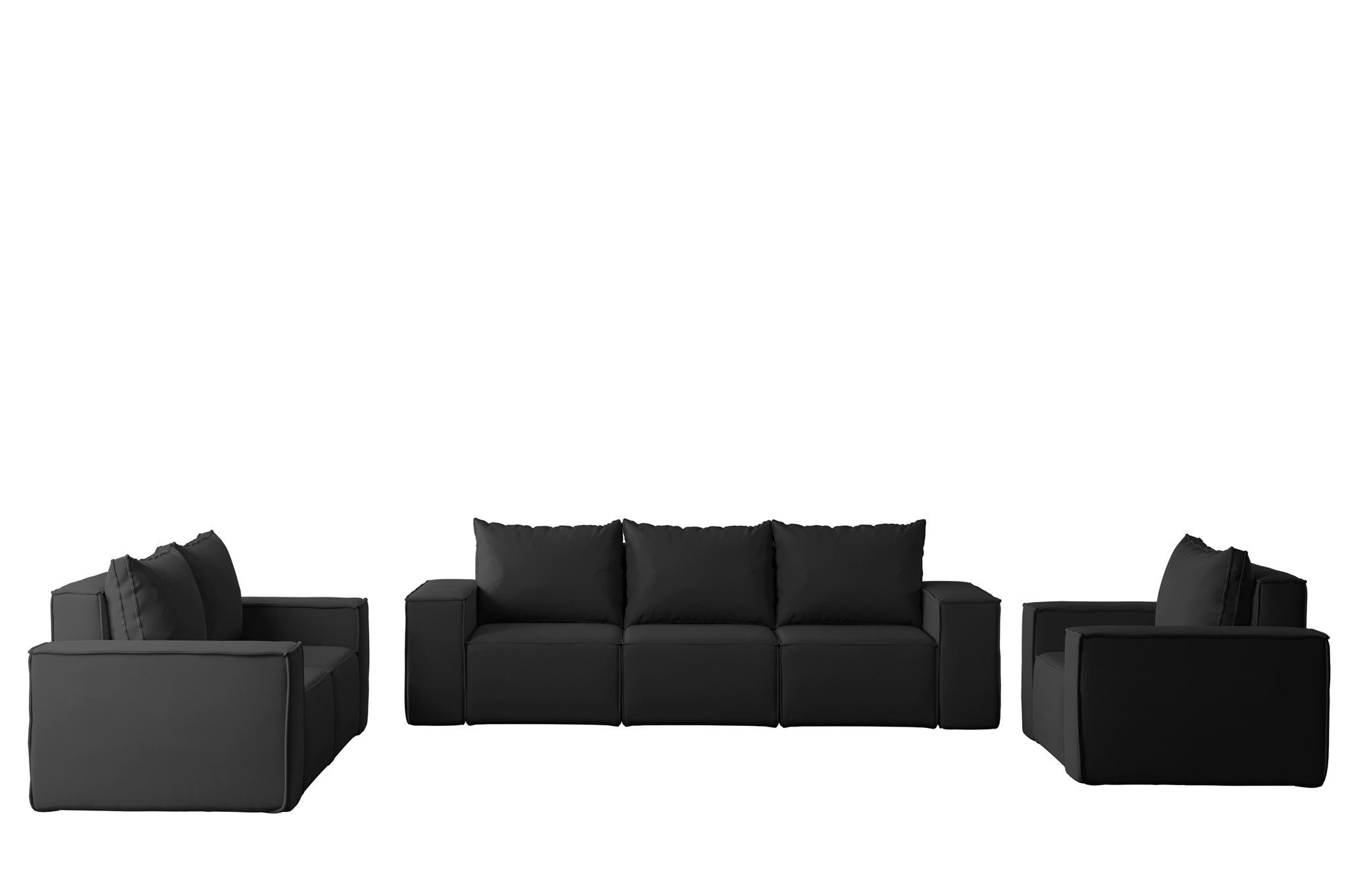 Fun Möbel Polstergarnitur Sofa-Set Designersofa ESTELLE günstig online kaufen