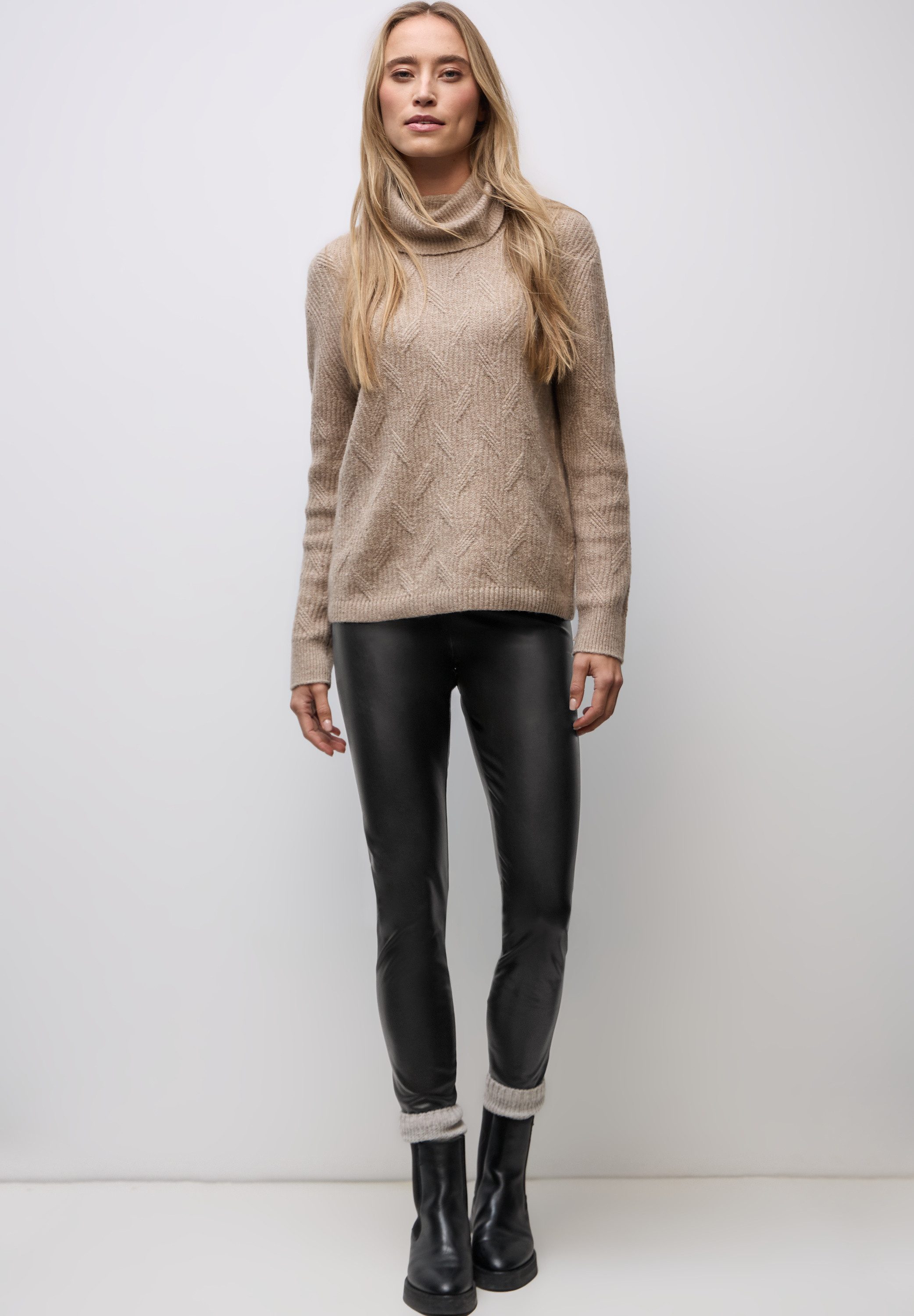 STREET ONE Leggings mit Elastikbund