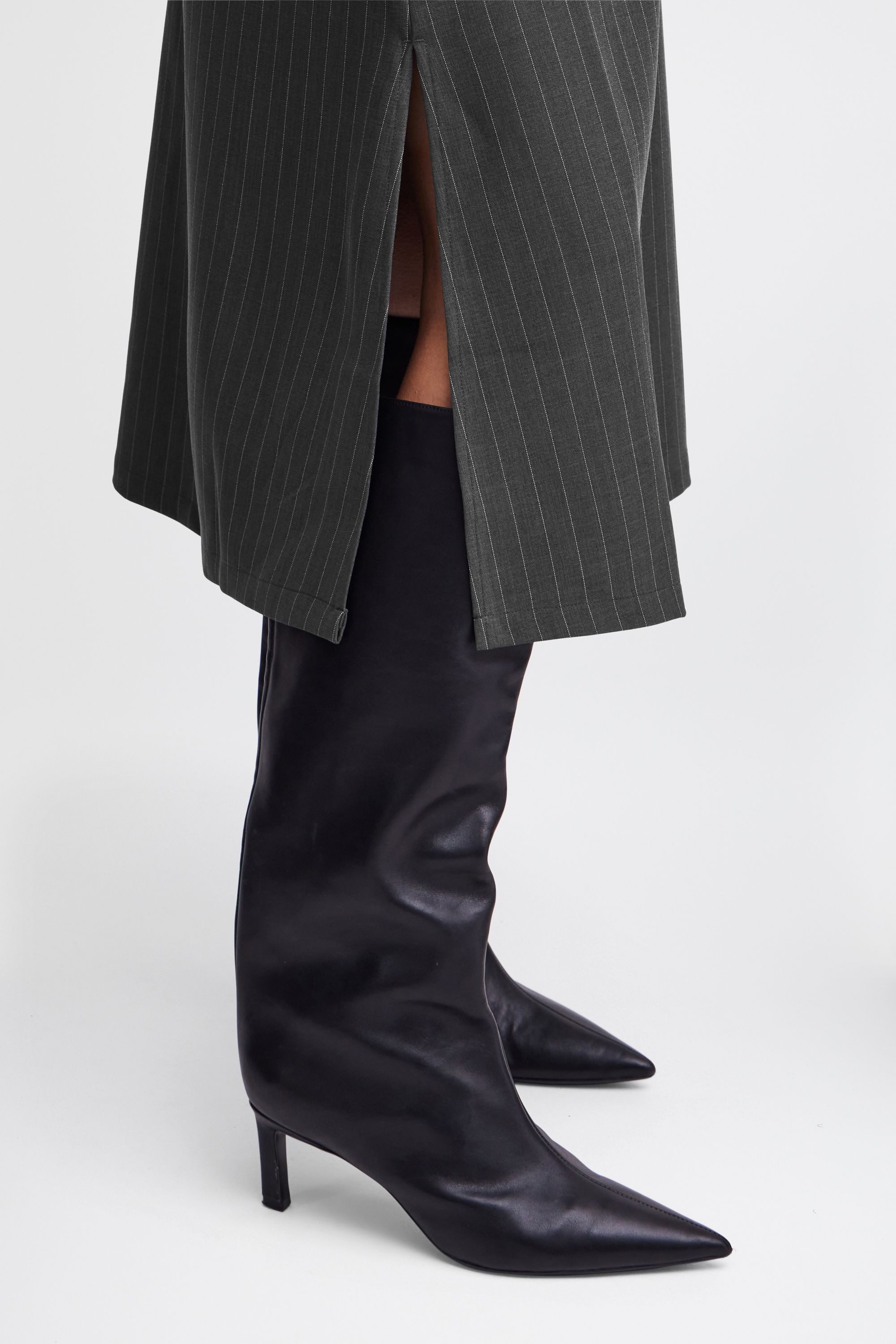 b.young Jerseyrock BYMMIDDE LONG SKIRT - LIGHT WOVEN