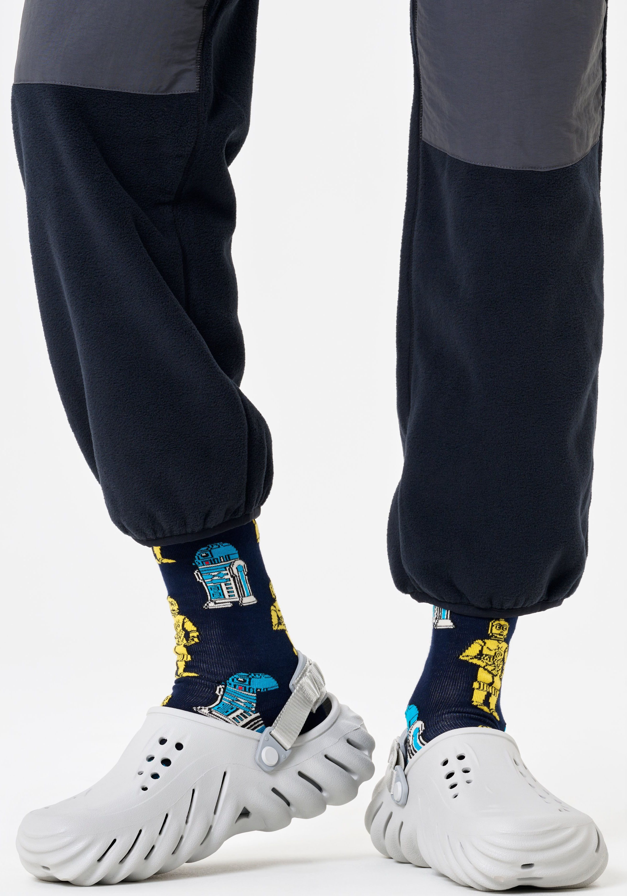 Happy Socks Langsocken (2er Pack) mit Chewbacca-Stickerei