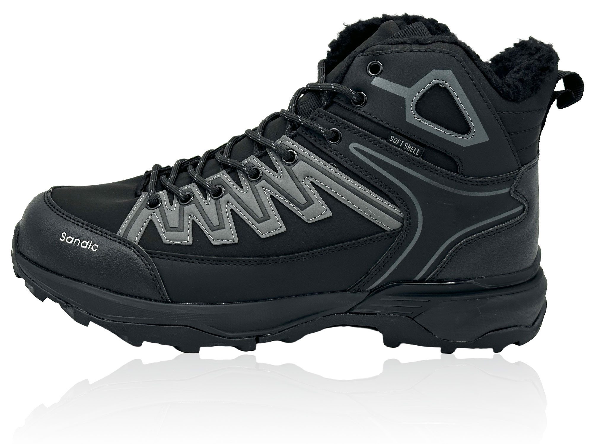 Nowaland Warm gefütterte Wanderschuhe mit rutschfester Profilsohle Winterst günstig online kaufen