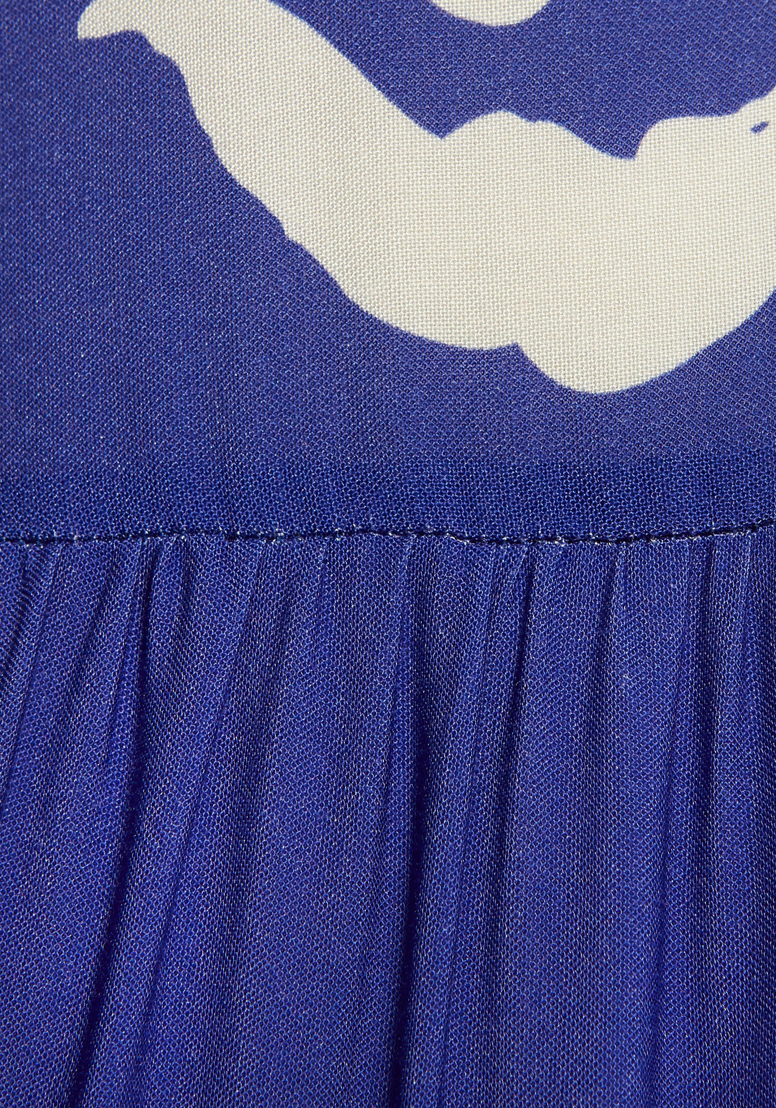 LASCANA Druckkleid mit Volants
