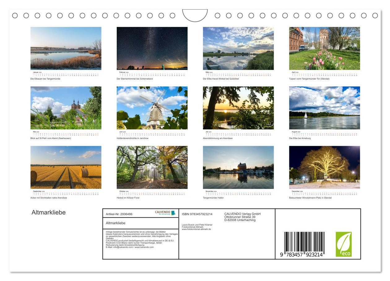 Thumbnail - CALVENDO Wandkalender Altmarkliebe (Wandkalender 2026 DIN A4 quer), CALVENDO Monatskalender