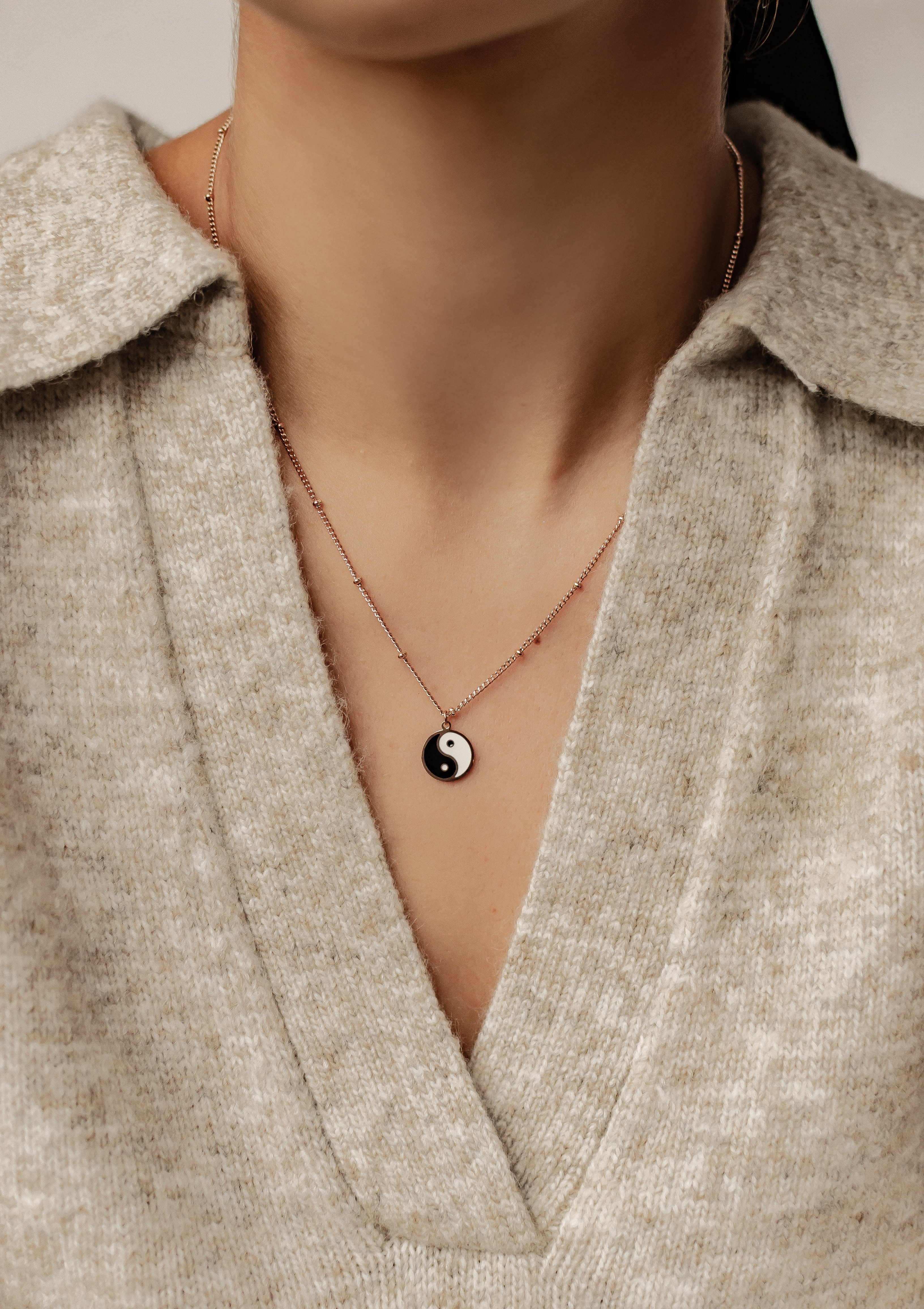 Hey Happiness Kette mit Anhänger Yin günstig online kaufen